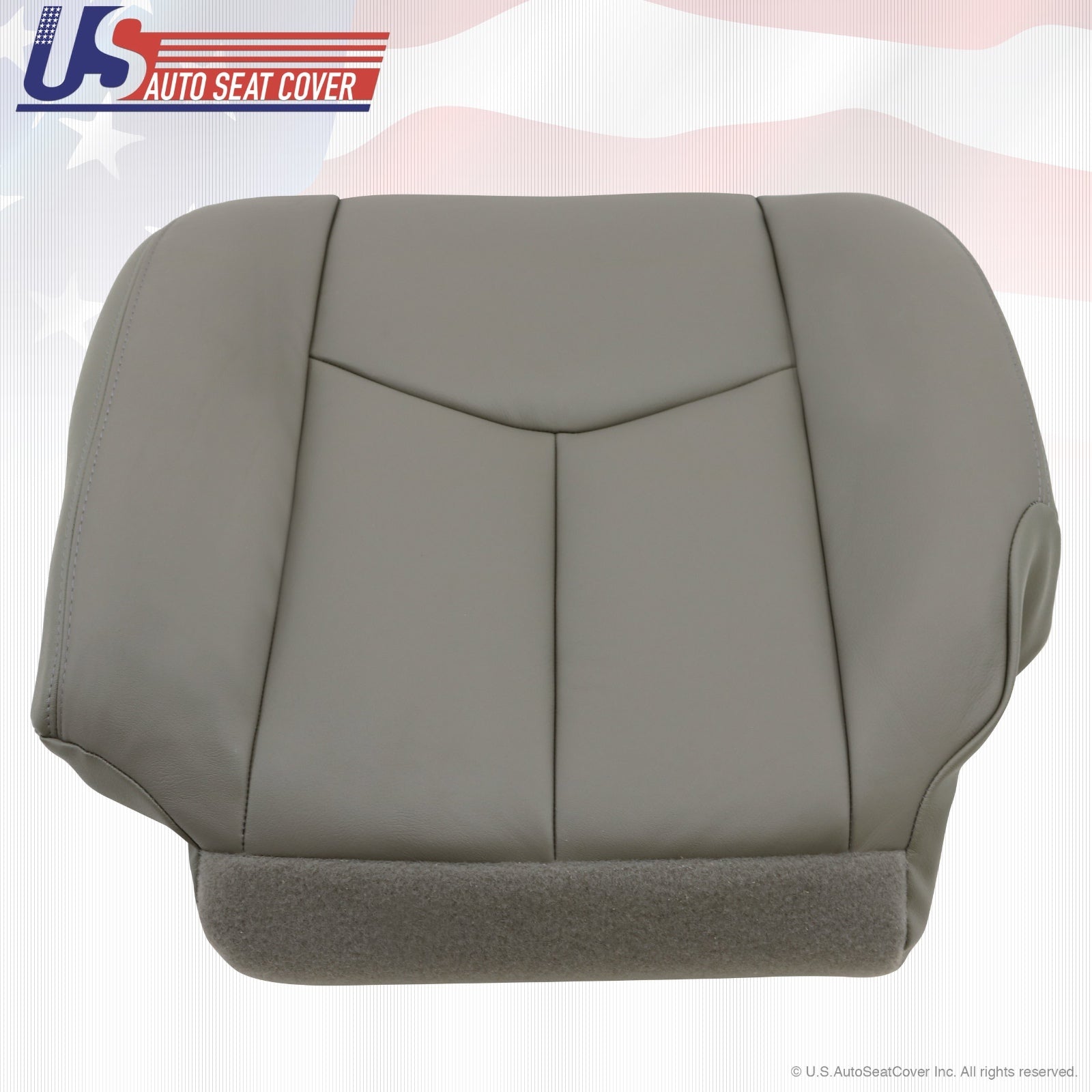 Driver Seat Cushion Cover Gray 922 For 2003 - 2006 Chevy Tahoe Suburban Powered