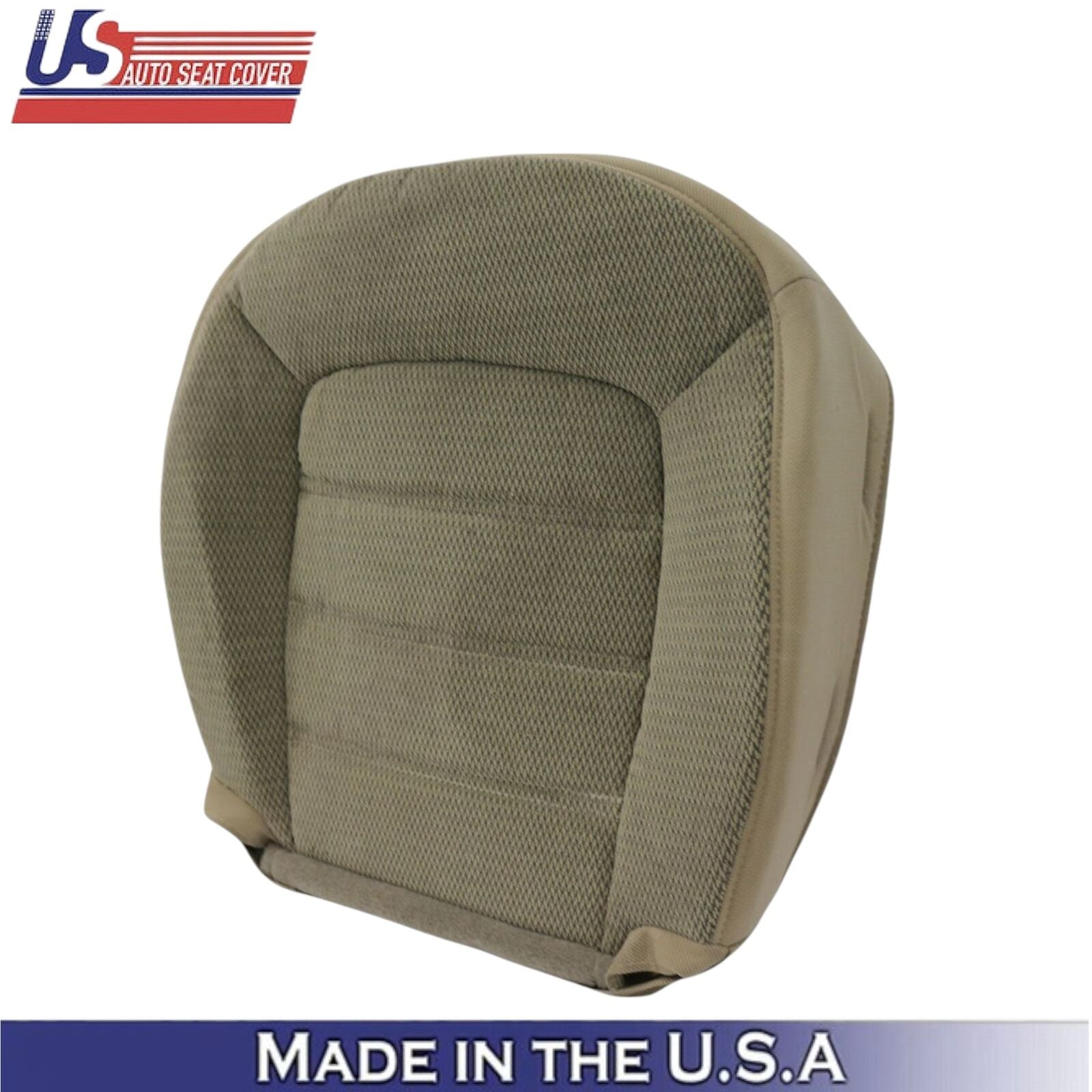 2000-2005 For Ford Explorer XLT Cloth Fabric Front Bottom Replacement Covers Tan