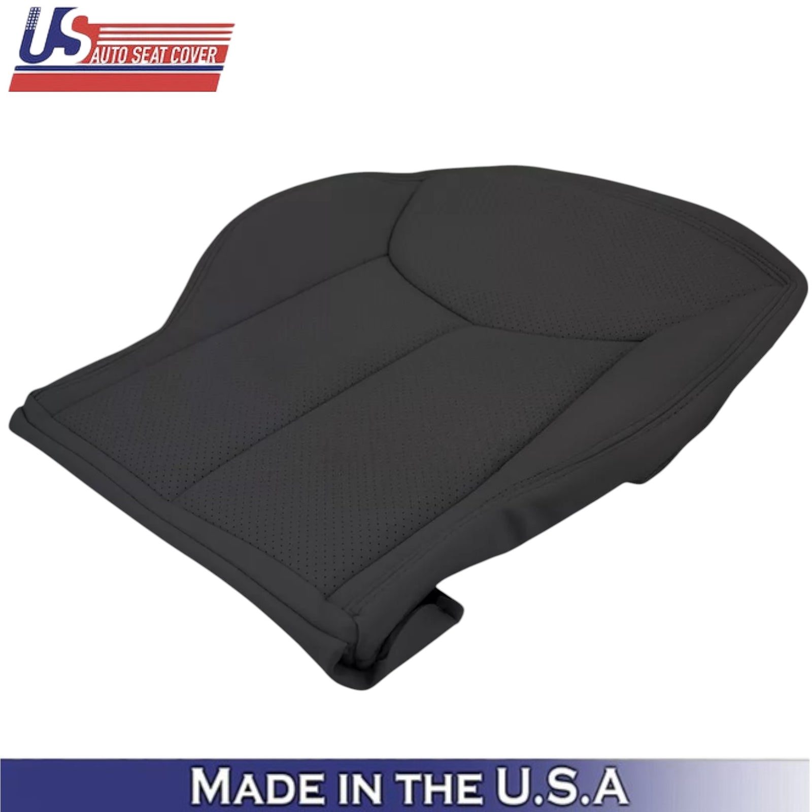 2003-2007 for Mercedes Benz R230 SL500 Front Seat Covers Genuine Leather Black