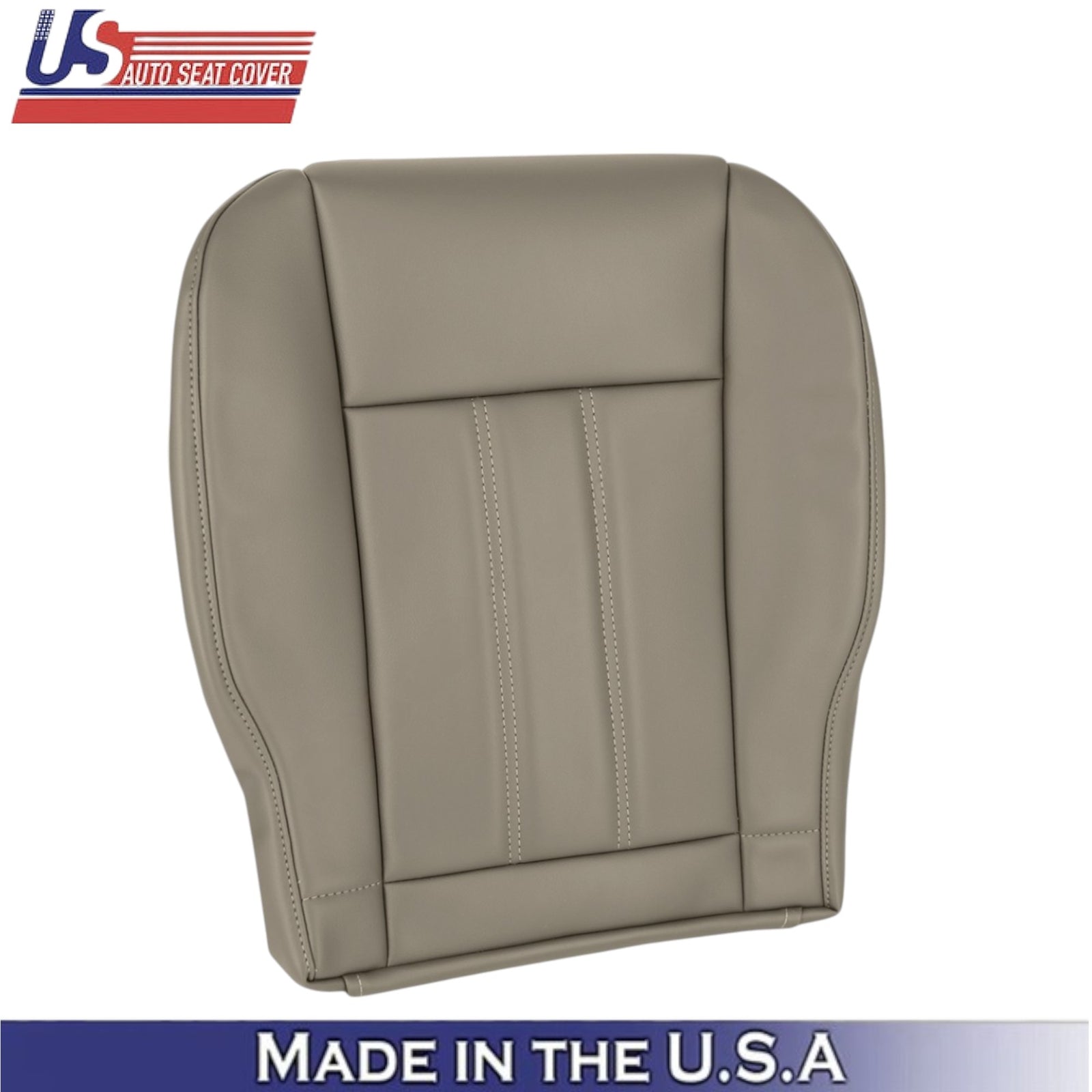 2008-2016 For Chrysler Town & Country Leatherette Passenger Side Covers Beige