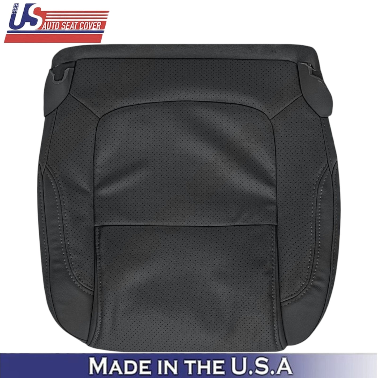 2011-2015 For Ford Explorer Limited Leatherette Driver Covers Charcoal Black