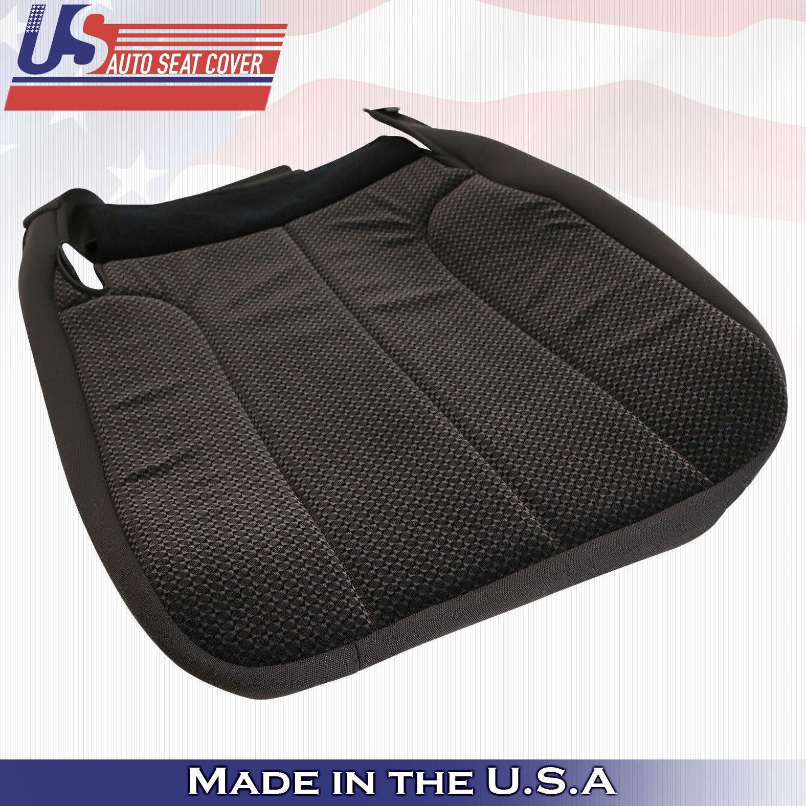 2004 Fits Dodge Ram 2500 SLT Driver Bottom  Cloth Seat Cover Dark Gray