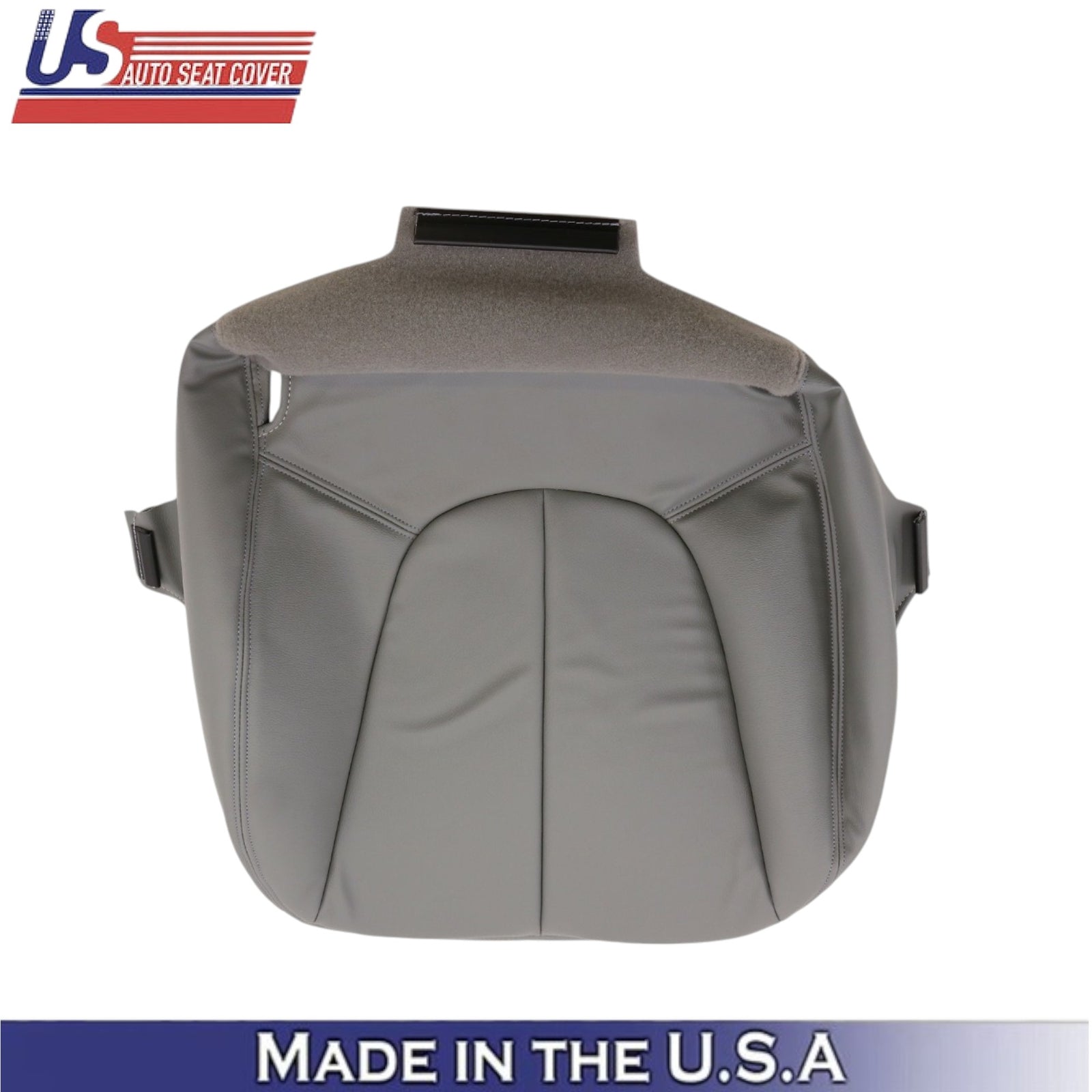1997-2002 For Ford Expedition XLT EddieBauer Leather Passenger Bottom Cover Gray