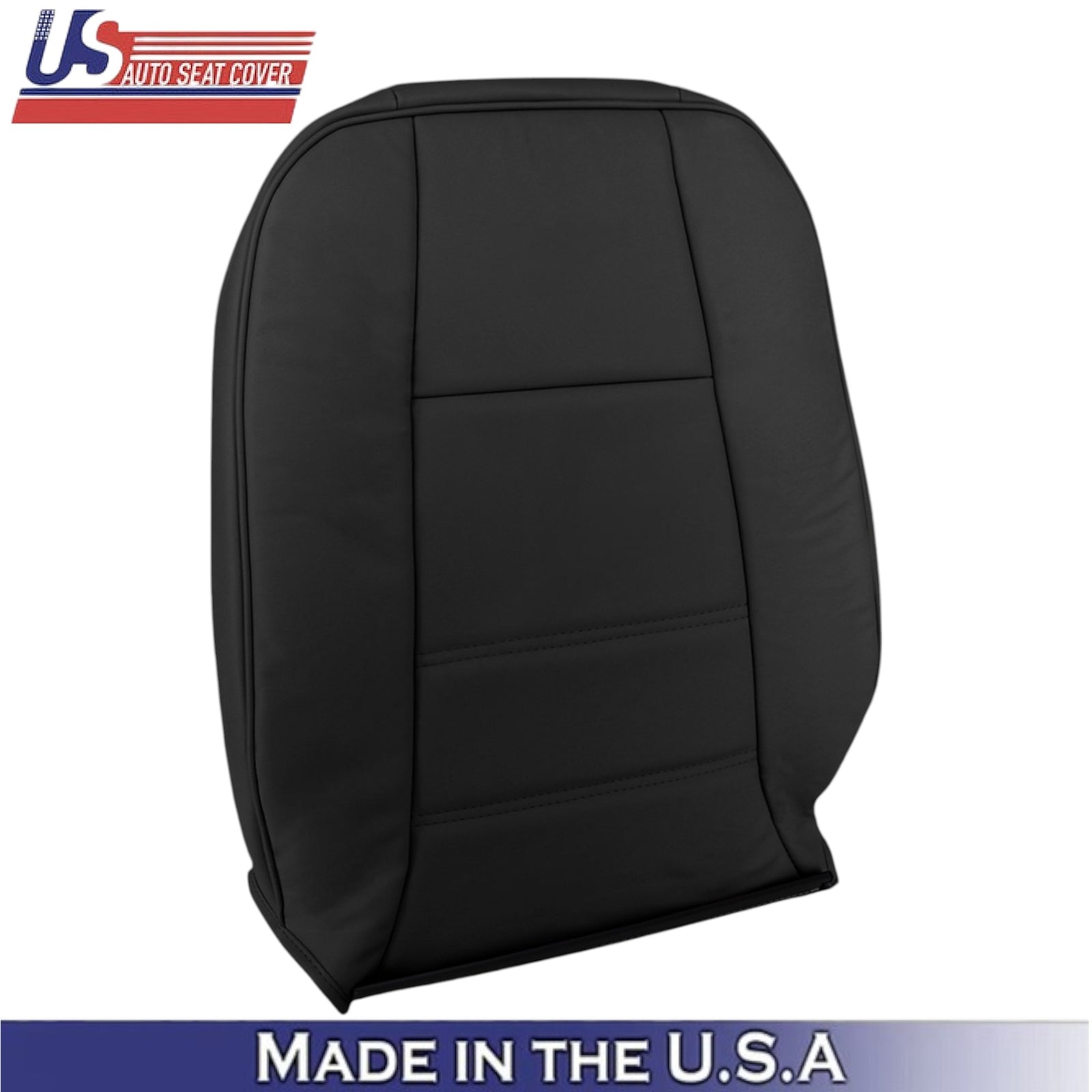 1999-2004 For Ford Mustang V6 Leatherette Driver Top Seat Cover Dark Charcoal