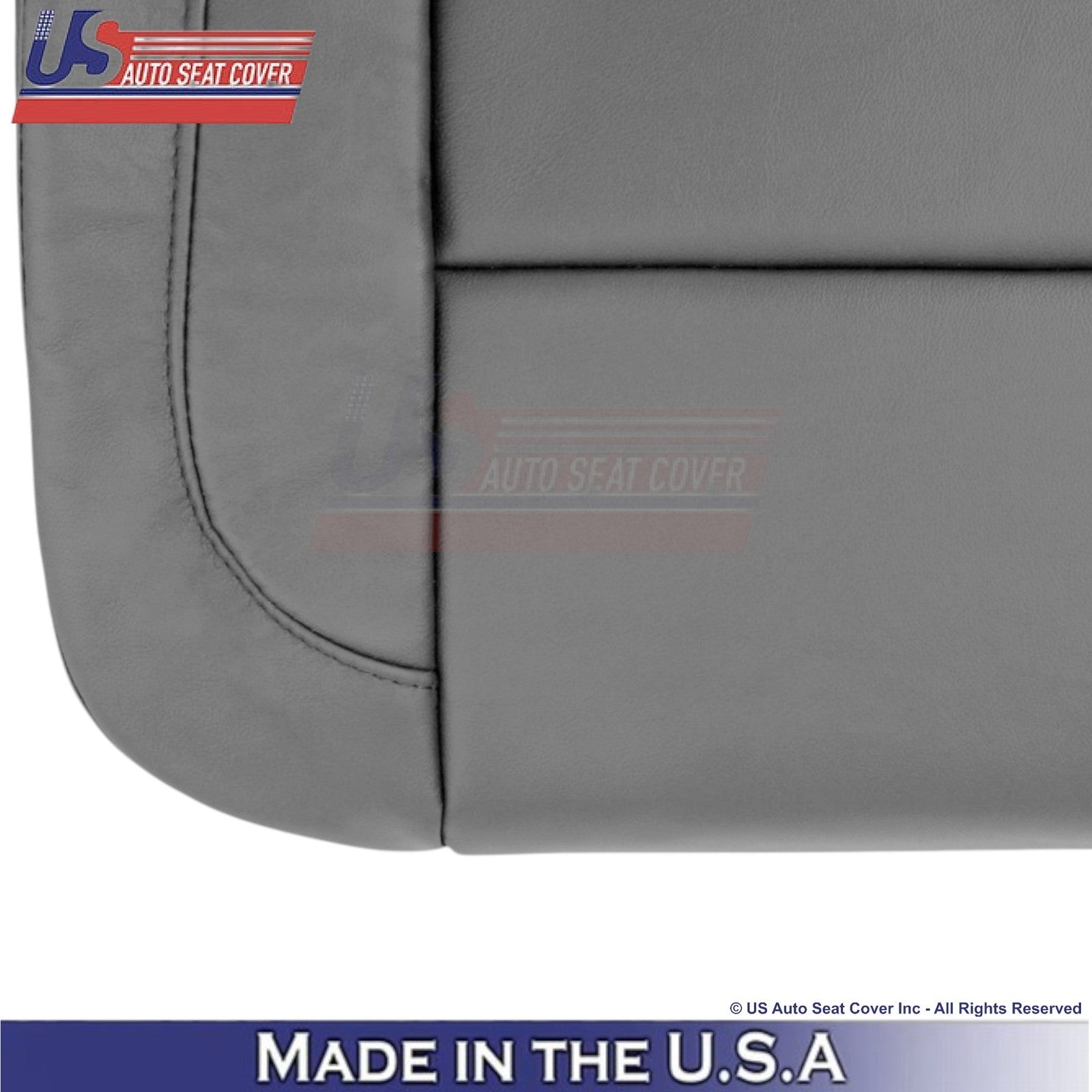 2014-2019 For Chevy Silverado 1500 LT Leatherette Passenger Side Covers Gray