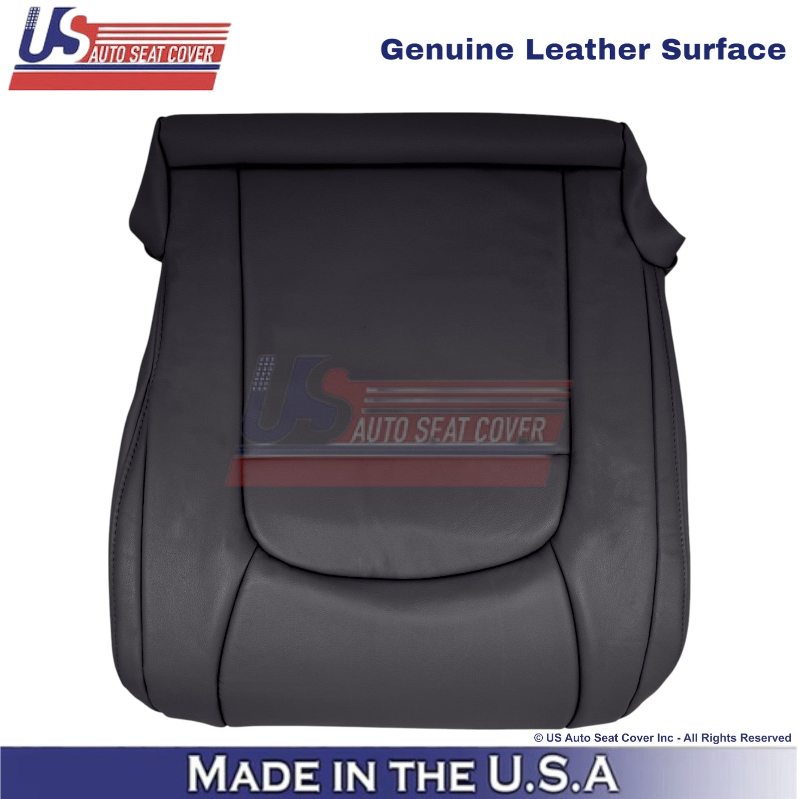 2008-2021 For Toyota Land Cruiser Genuine Leather Driver Bottom Cover Black