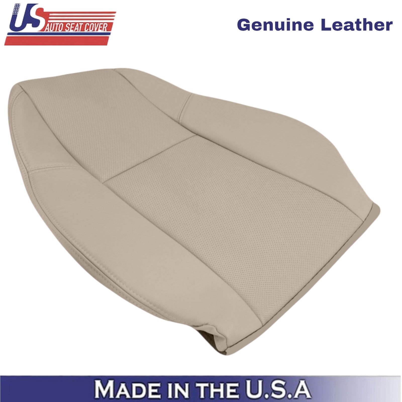 2012-2014 For Chevy Silverado 1500 LTZ Genuine Leather Passenger Top Cover Tan
