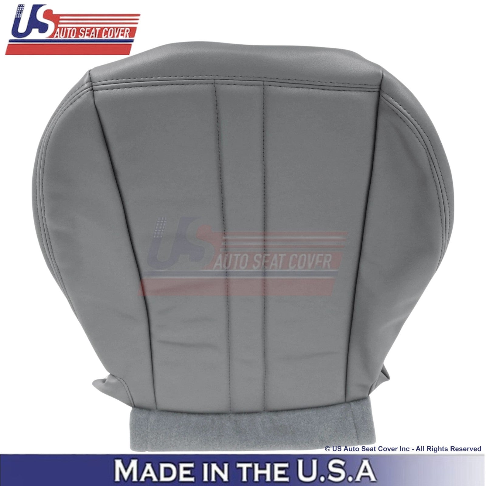 1996-2025 Fits GMC Savana Bottom Leatherette Replacement Covers Medium Pewter