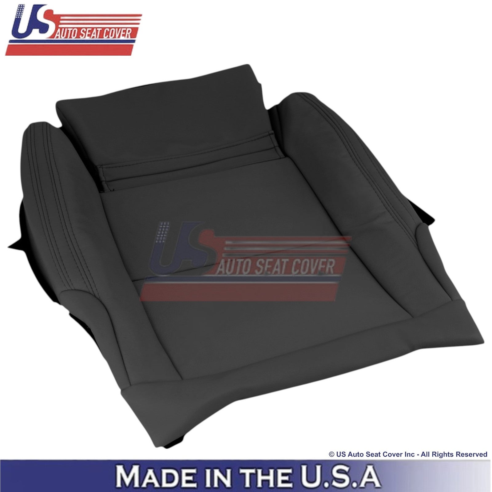 2016-2019 Fits Mercedes Benz CLA250 Front Bottom Leatherette Seat Covers Black