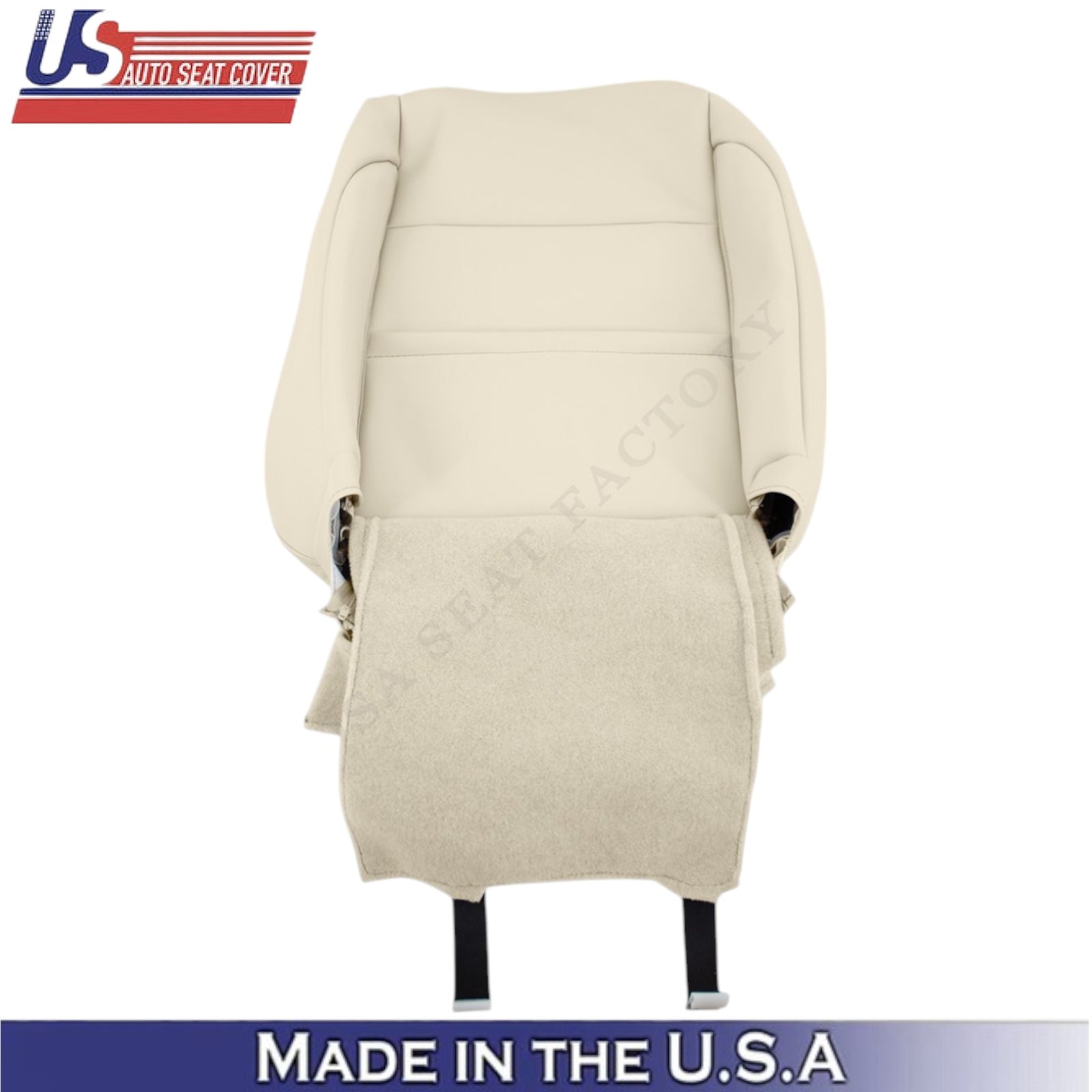 2008-2013 For Infiniti G37 Genuine Leather Driver Top Seat Cover Wheat (Tan)
