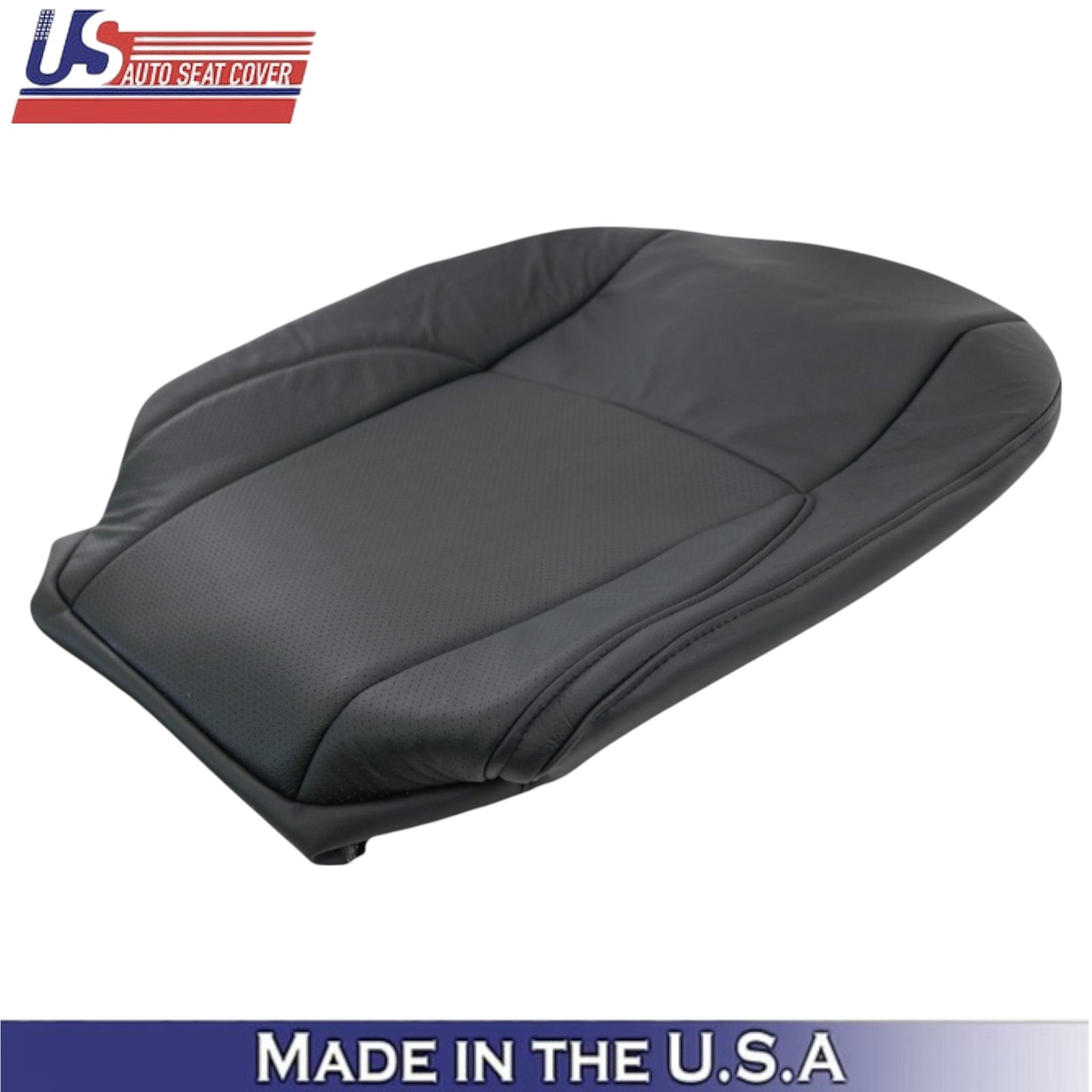 2007-2012 For Lexus ES350 Genuine Leather Front Top Replacement Covers Black