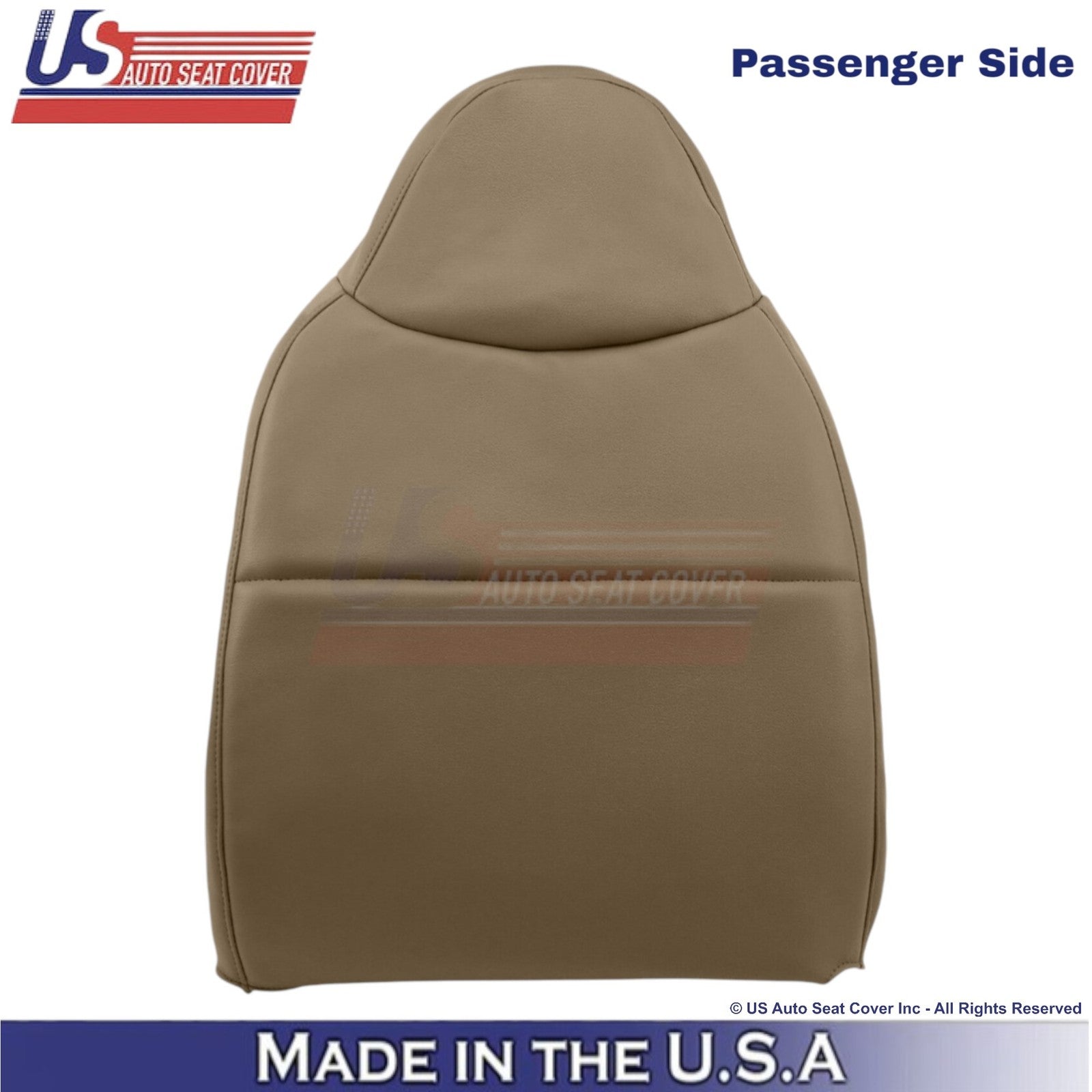 2008-2010 Fits Ford F-250 XL Leatherette Passenger Top Replacement Cover Camel