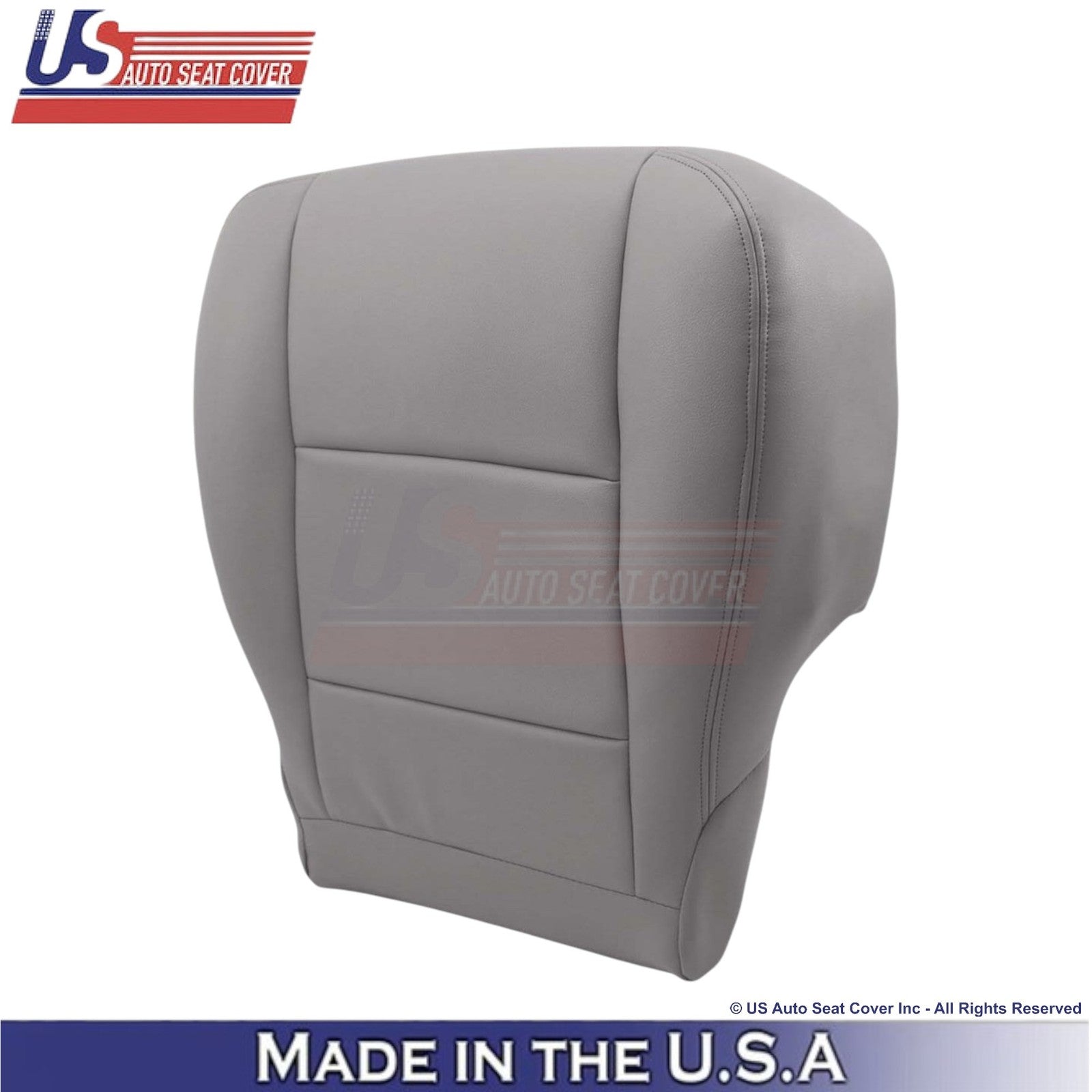 2000-2004 Fits Toyota Tundra Leatherette Front w/Armrest Driver Covers Gray