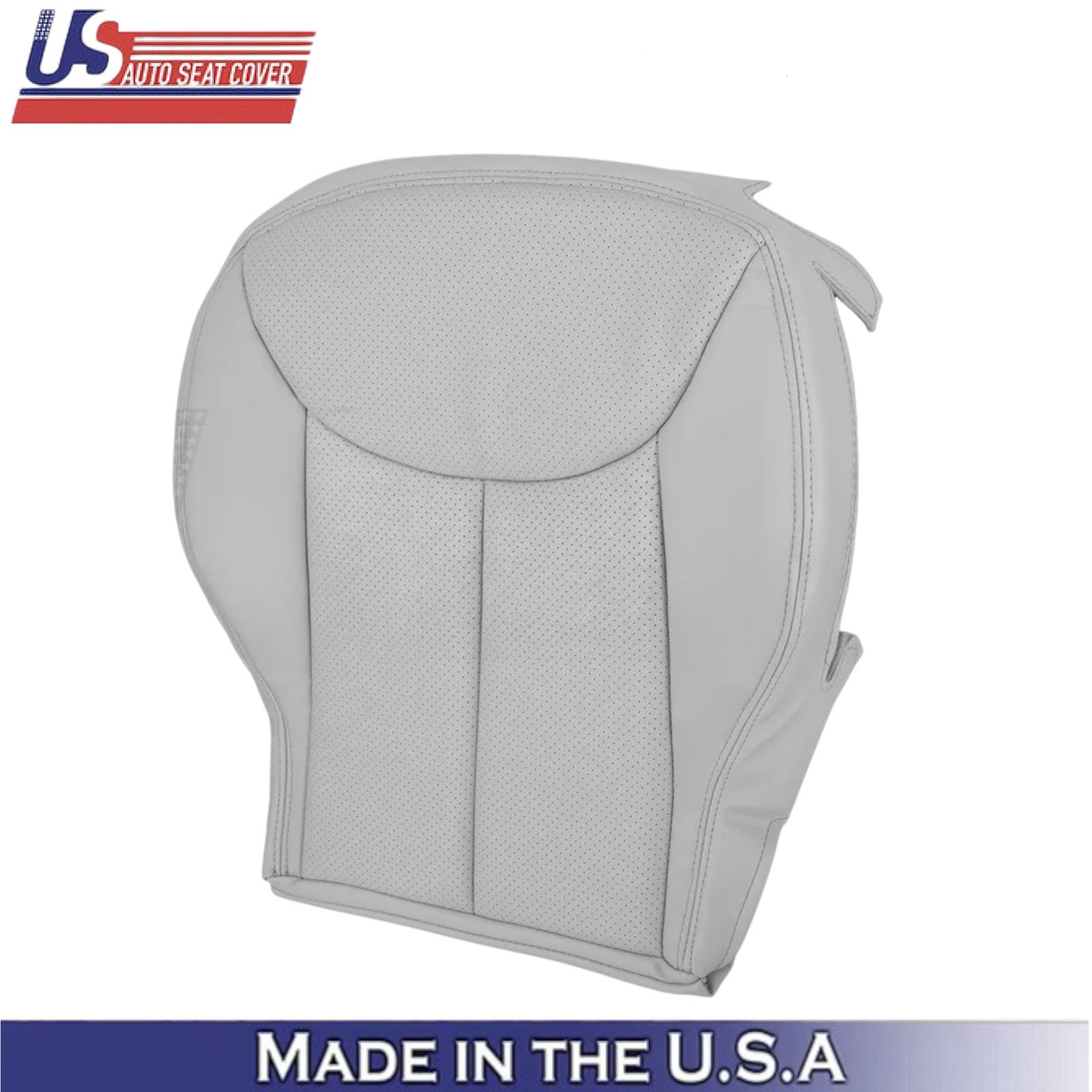 2003-2007 for Mercedes Benz R230 SL500 Passenger Side Seat Covers Leather Gray