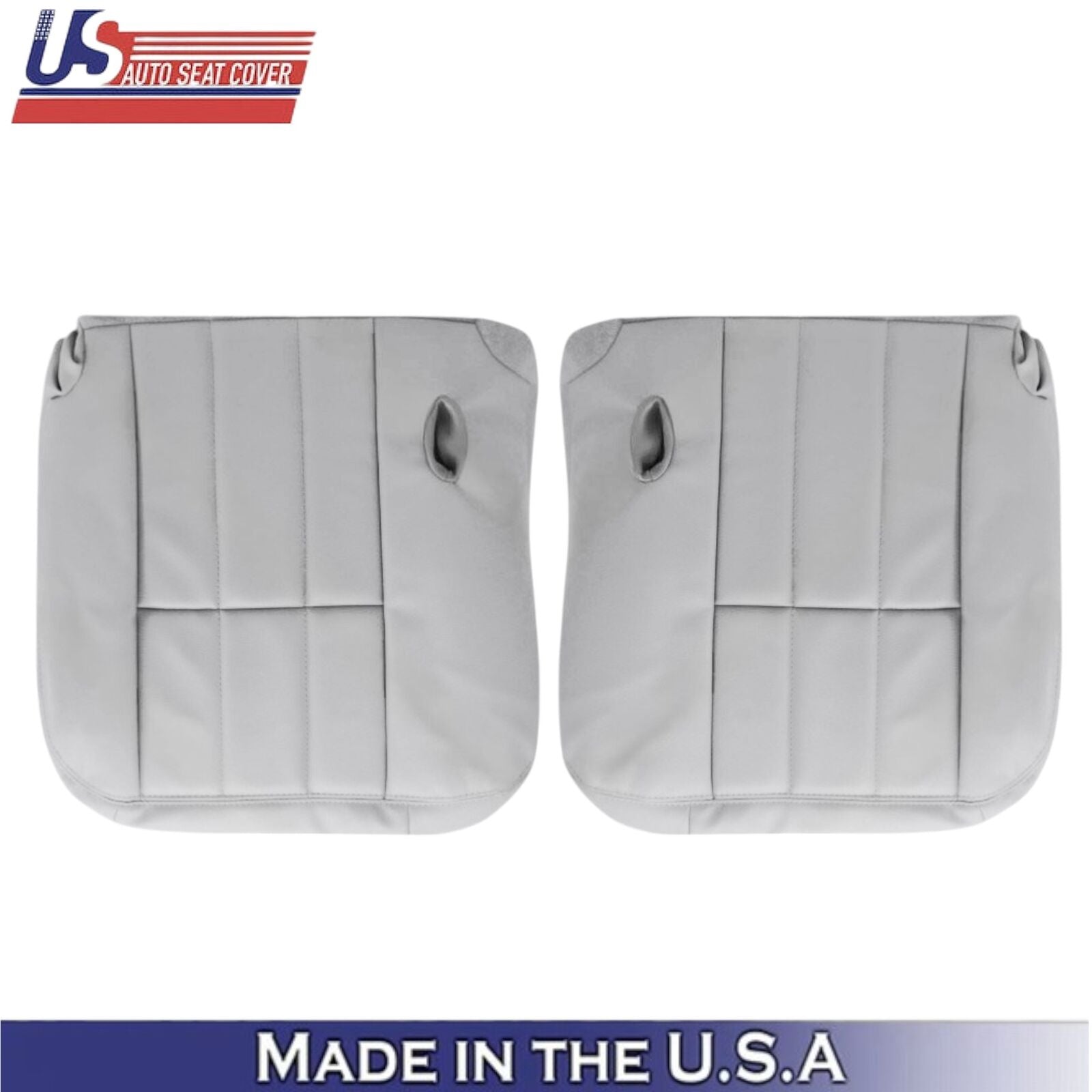 2003-2005 For Mercury Grand Marquis Leatherette Front Bottom Covers Light Flint