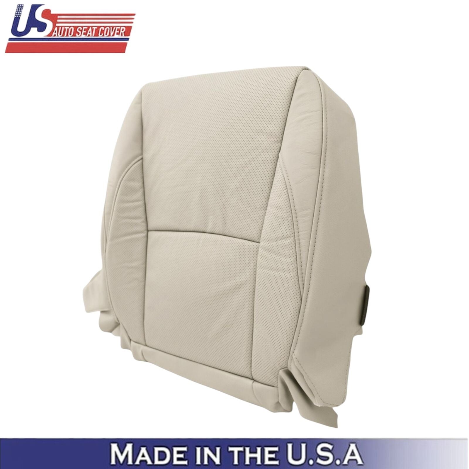 2010-2012 For Lexus ES350 Genuine Leather Driver Side Seat Covers Parchment Tan