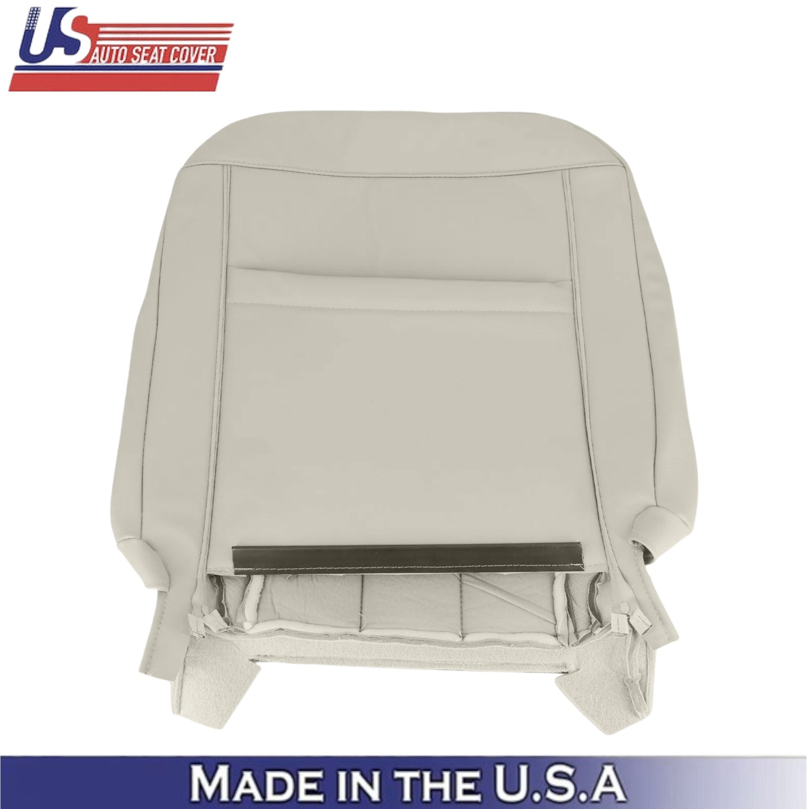 2006-2011 For Mercury Grand Marquis Leatherette Front Seat Covers Light Camel