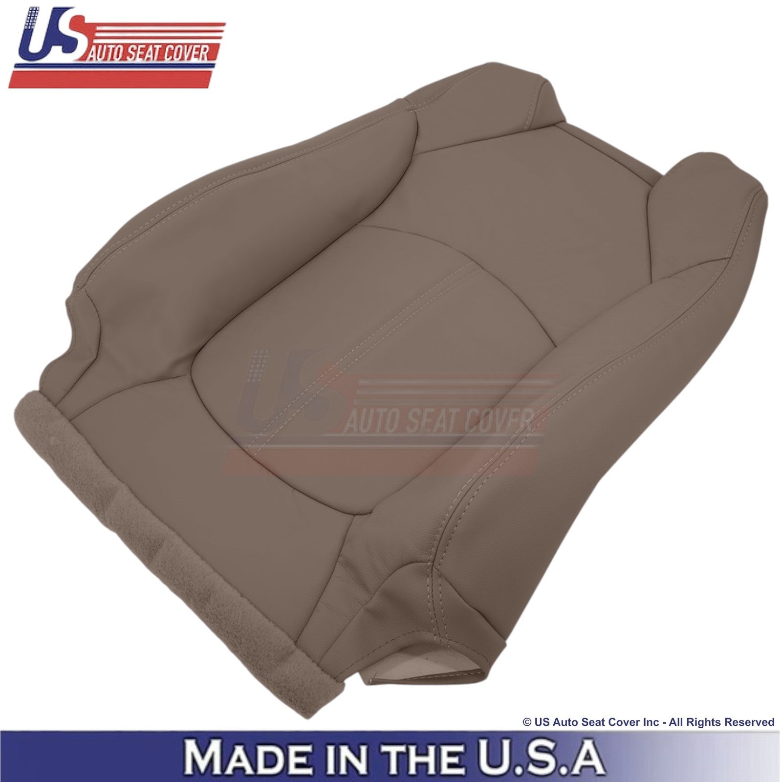 2013-2016 Fits GMC Acadia Leatherette Driver Top Replacement Cover Dk. Cashmere