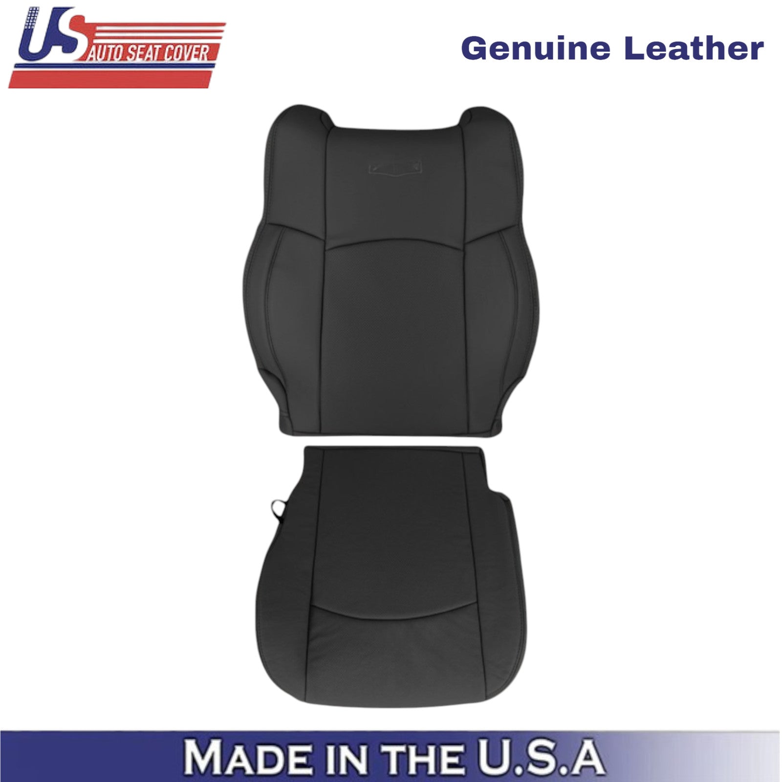 2009-2012 For Dodge Ram 2500 Laramie Leather Passenger Side Covers Dk Slate Gray