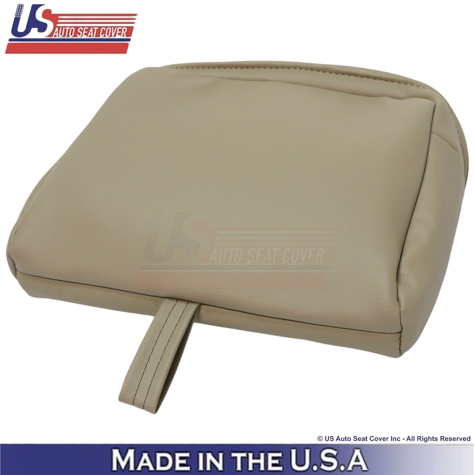 2003-2004 Fits Ford F250 F350 Lariat Leatherette Rear Top OEM Seat Covers Tan
