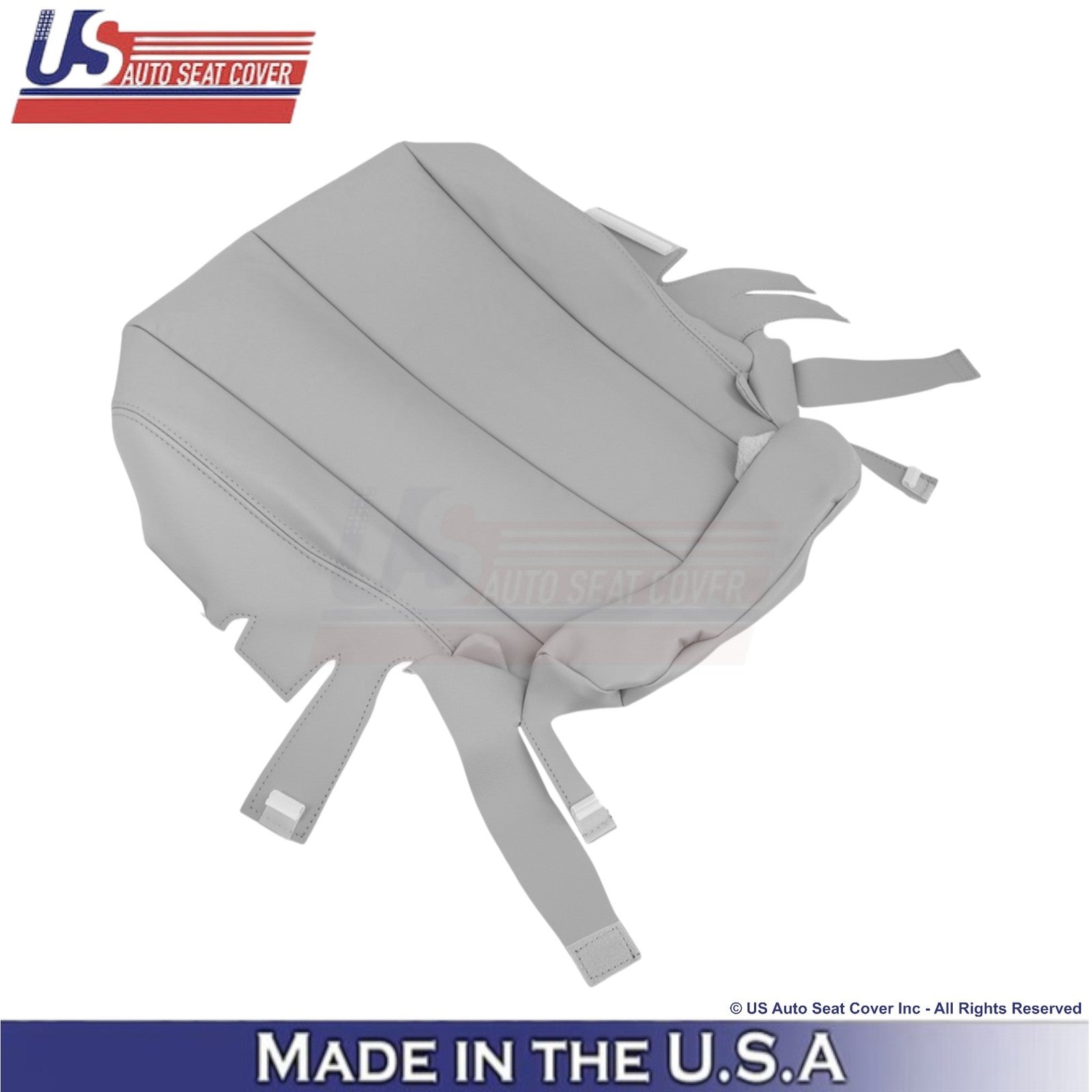 2011-2014 For Toyota Sienna Genuine Leather 2nd Row Right Bottom Cover Lt. Gray