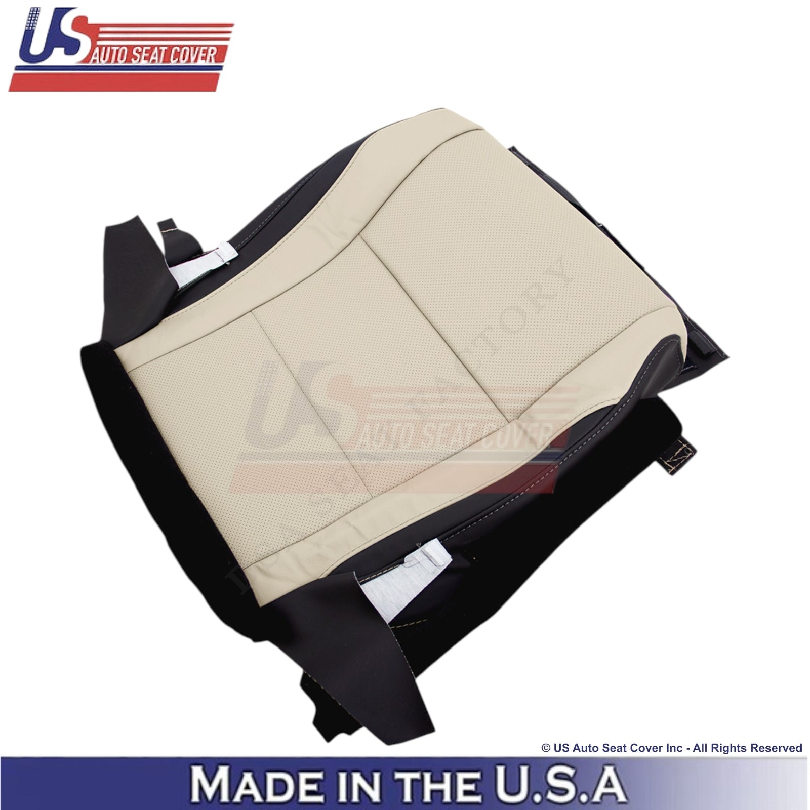 2016-2022 For Lexus RX350 RX450h Leather Front Driver Bottom Covers Parchment