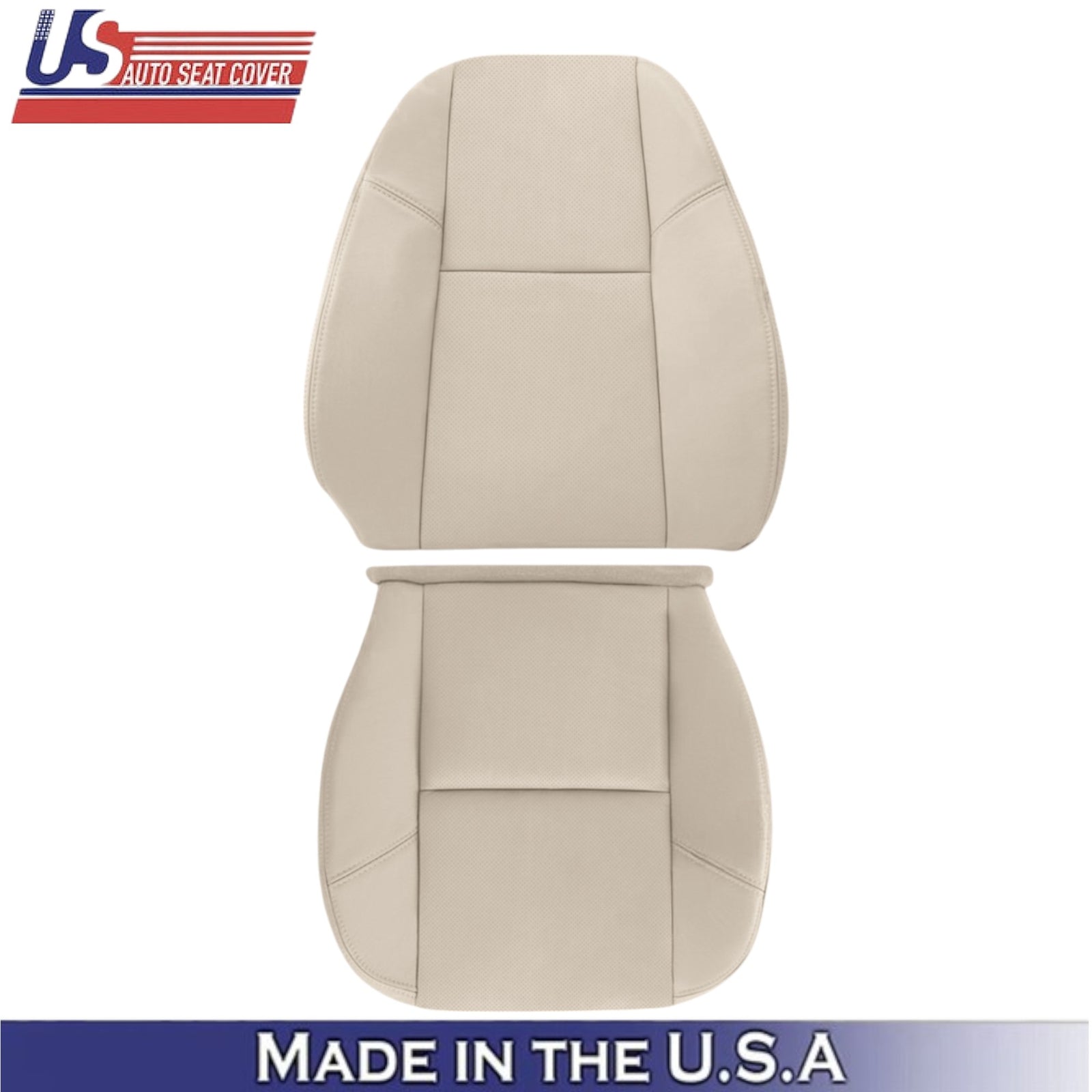 2007-2008 For Cadillac Escalade Leather Passenger Side Covers Very Lt Cashmere