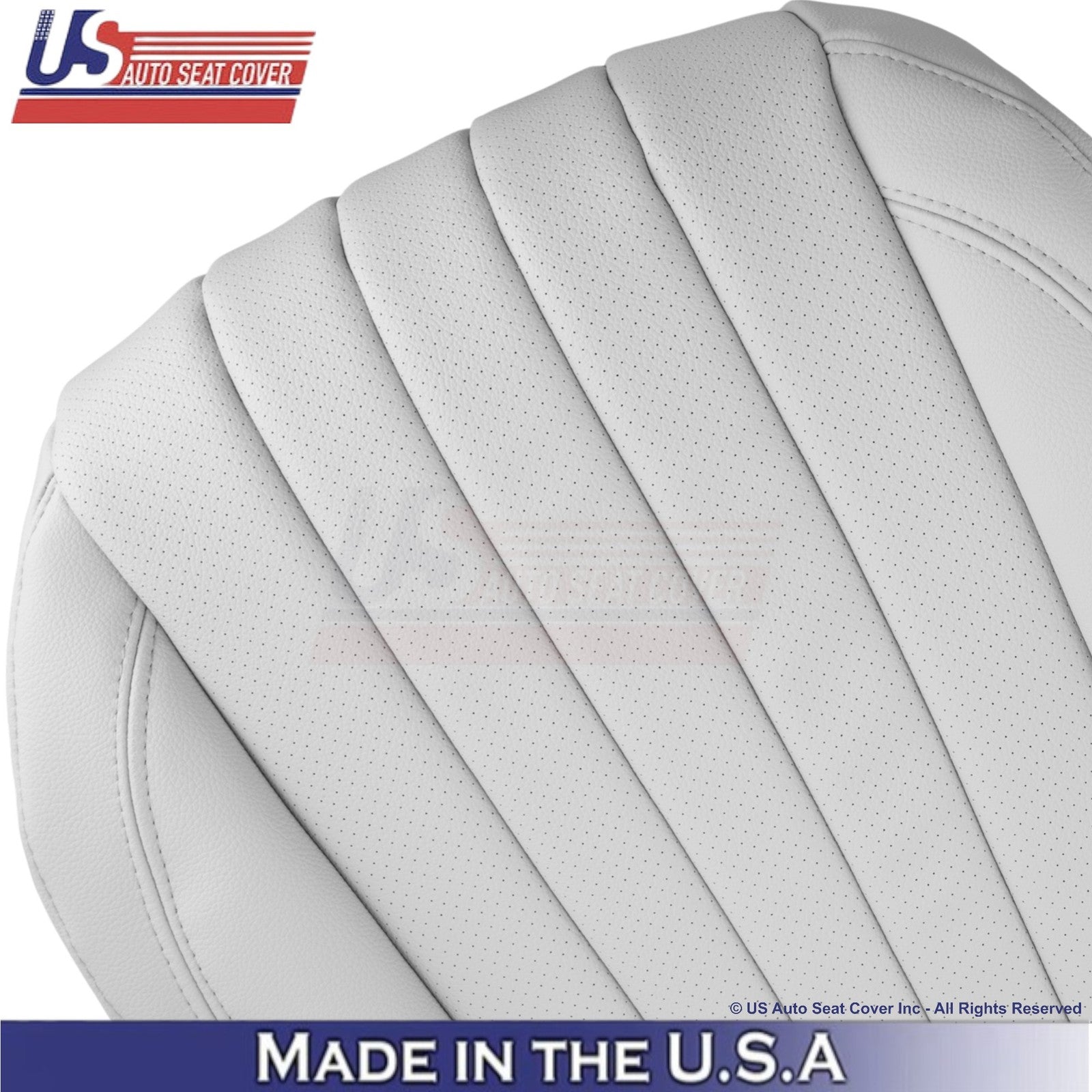 2019-2023 For Mercedes Benz E-Class Genuine Leather Front Passenger Covers White