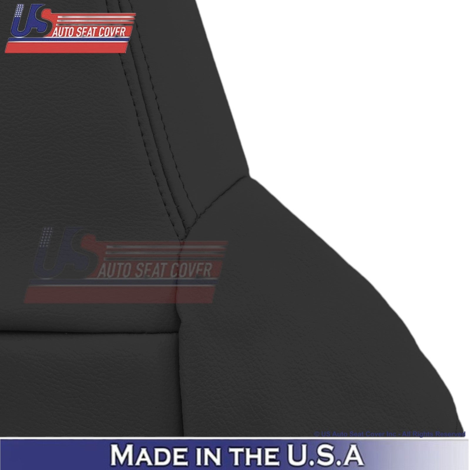 2004-2007 For Ford F250 F350 Lariat Leatherette Perf Driver Top OEM Covers Black