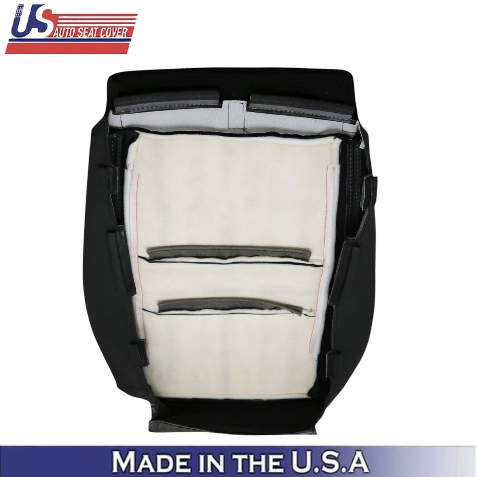 2011-2021 For Jeep Grand Cherokee Genuine Leather Front Bottom Seat Covers Black