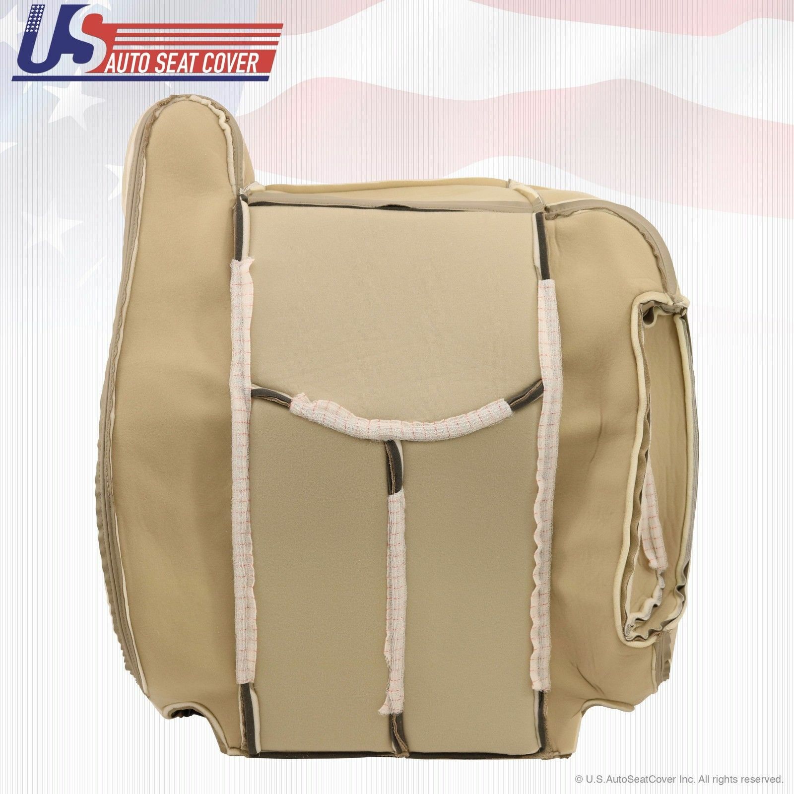2003 2004 2005 2006 Cadillac Escalade Driver Lean Back Leather Cover Color Tan