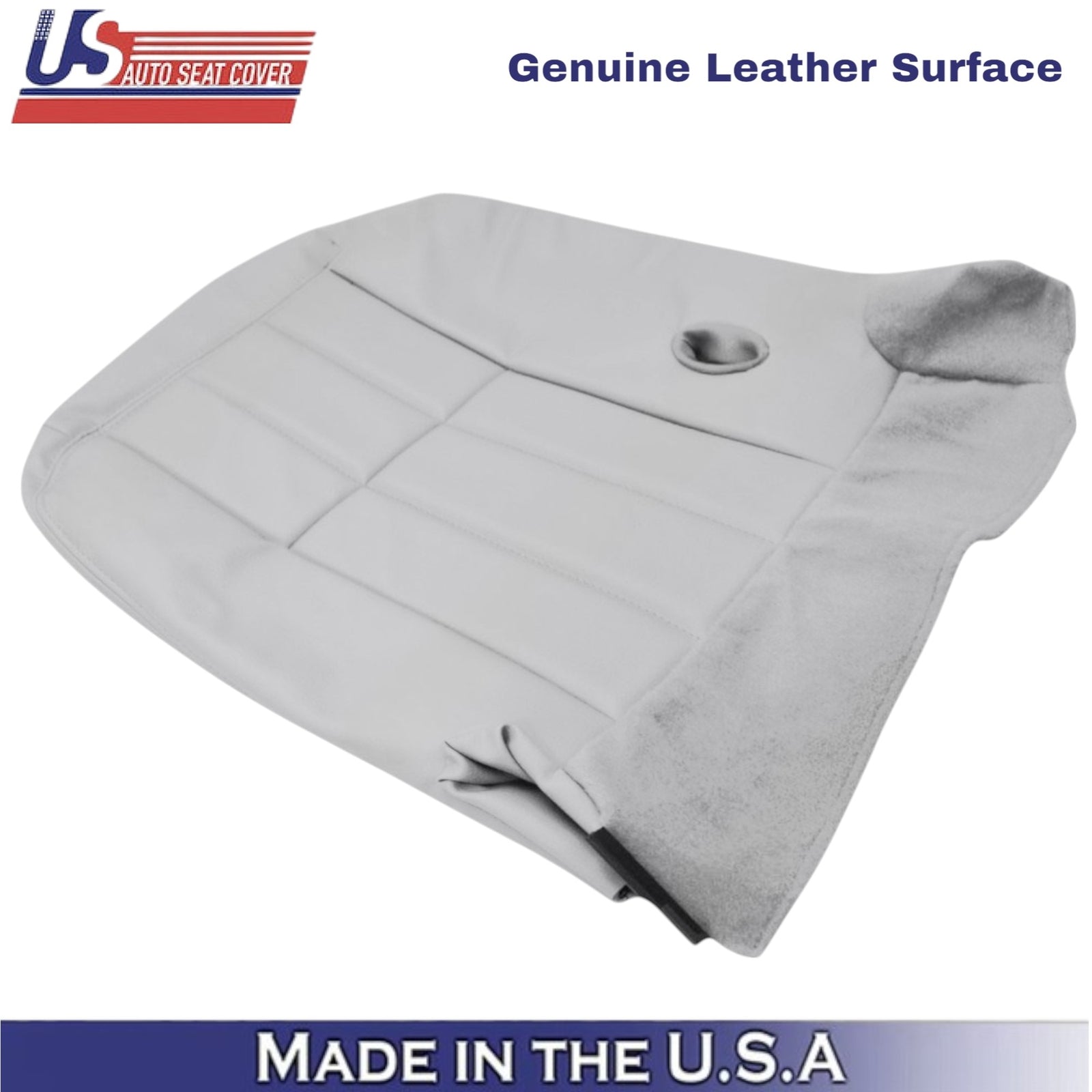 2003-2005 For Mercury Grand Marquis Leather Passenger Bottom Cover Light Flint