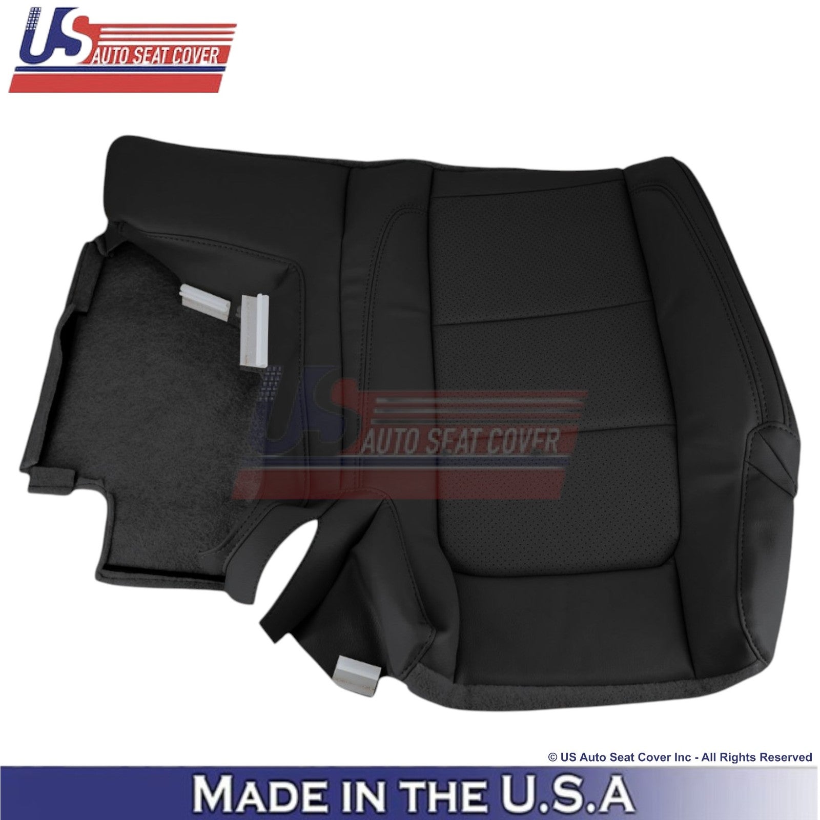 2011-2015 For Ford Explorer 2nd Row Driver Side Leather Seat Covers Black