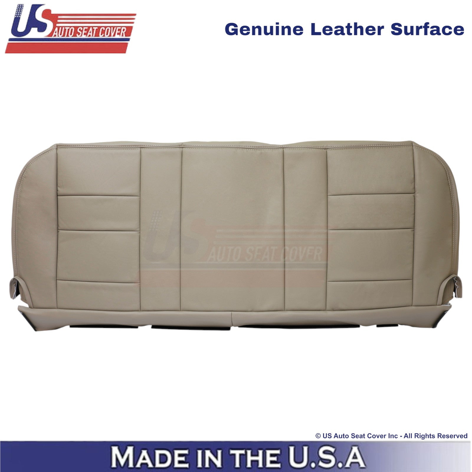 2003-2004 Fits Ford F250 F350 Lariat Leather Rear Bottom OEM Seat Covers Tan