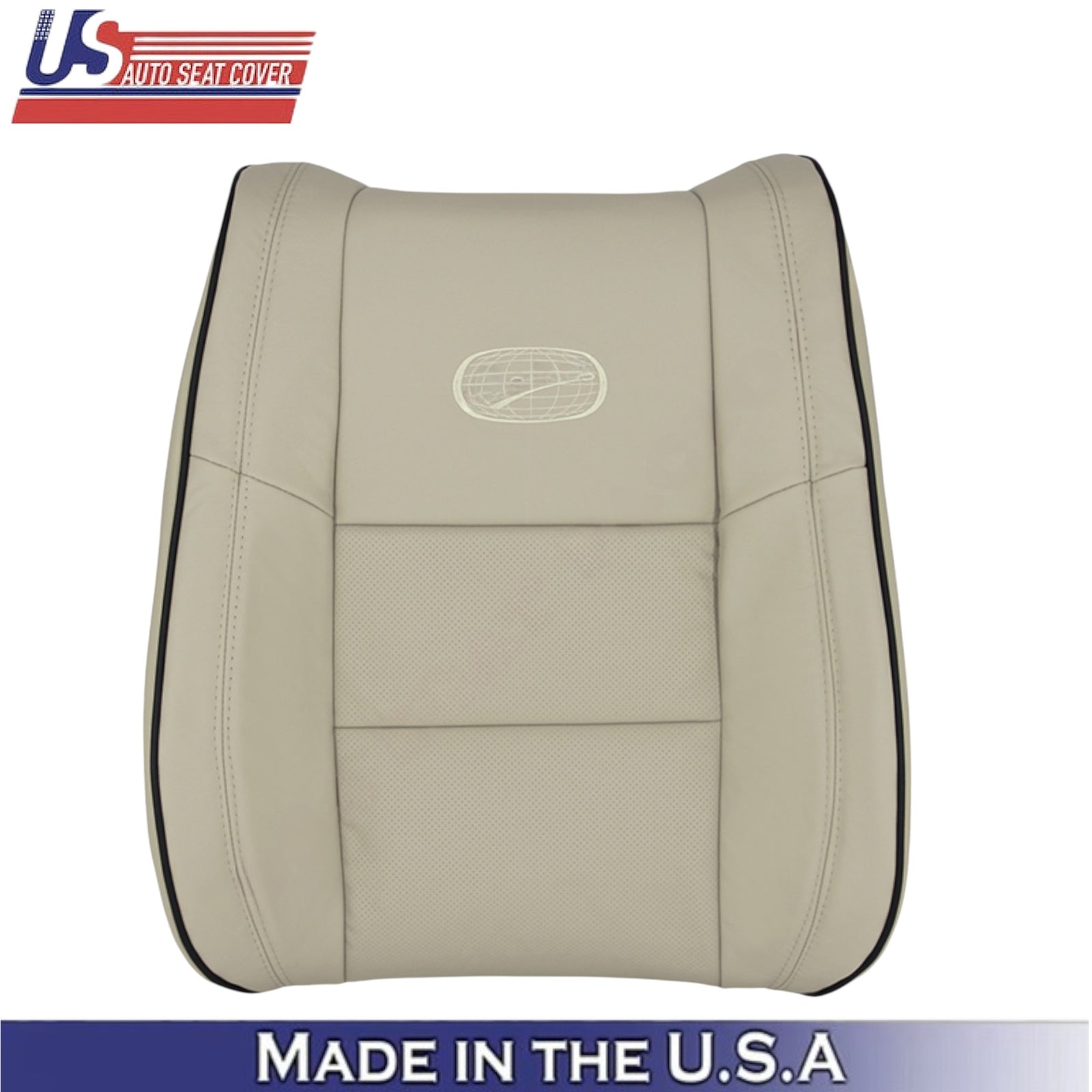 2011-2021 For Jeep Grand Cherokee Leatherette Front Seat Covers Light Frost
