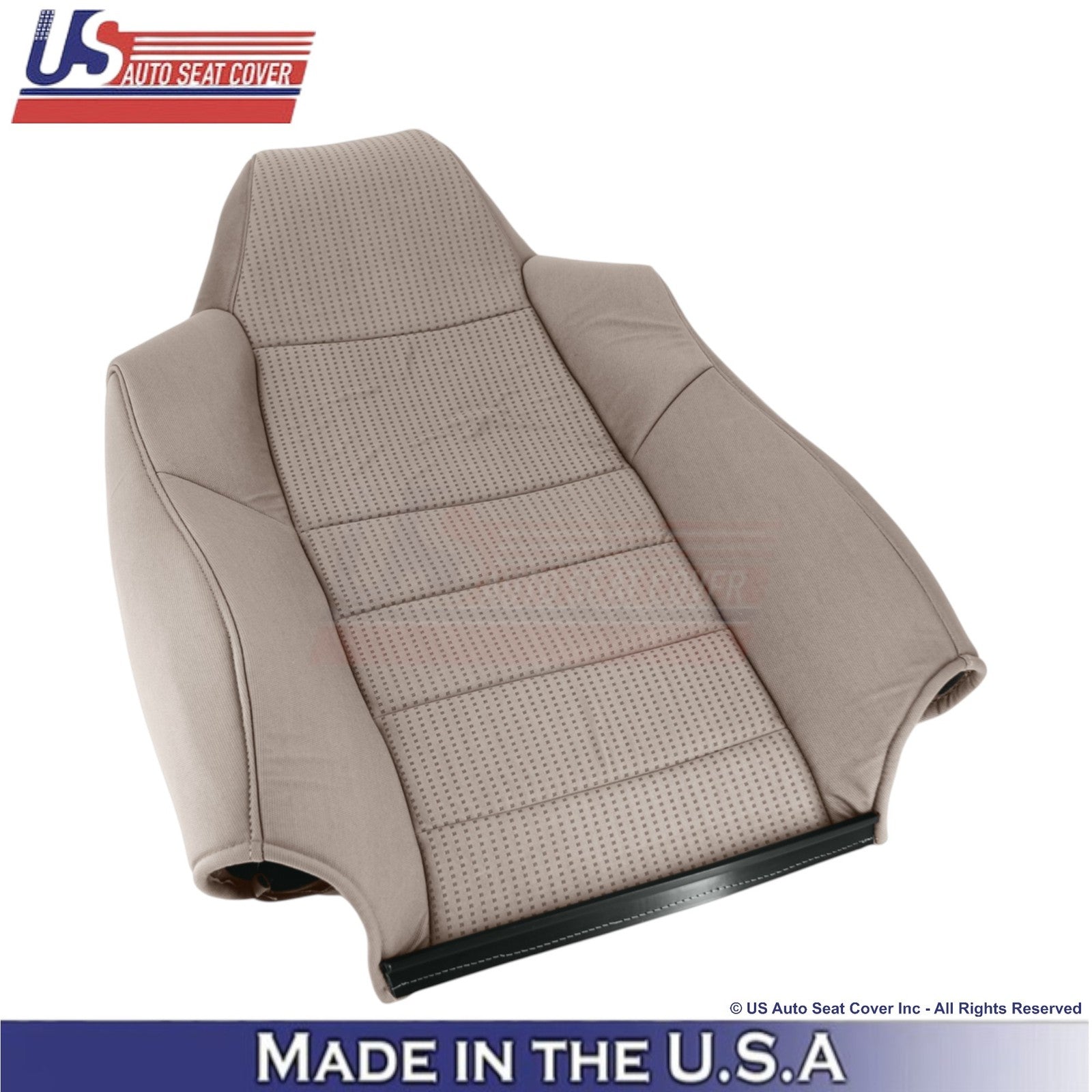 2008-2010 For Ford F-250 XLT Cloth Passenger Side Replacement Covers Camel Tan