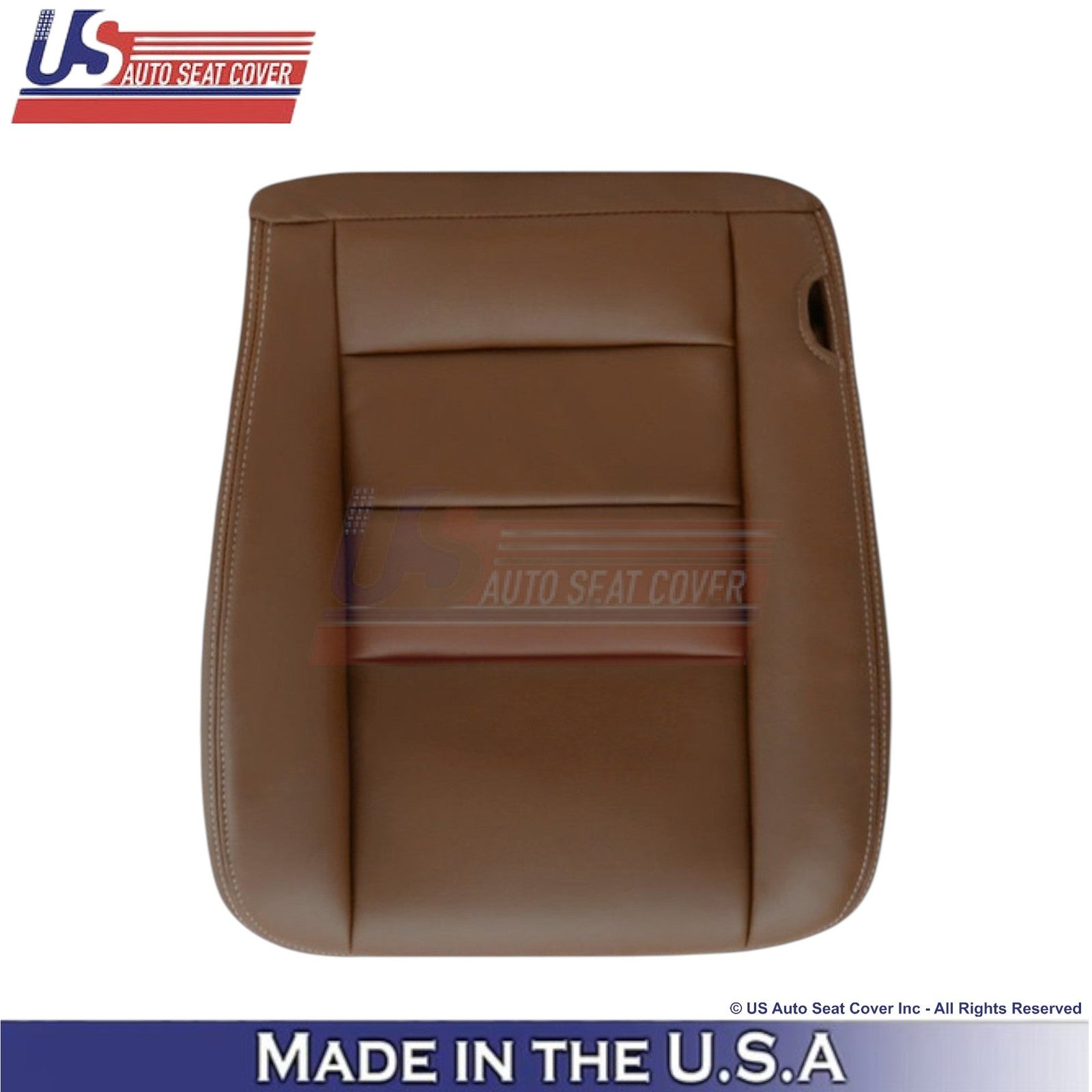 2003-2007 For Ford F250 350 450 King Ranch Leatherette Driver Bottom Cover Brown