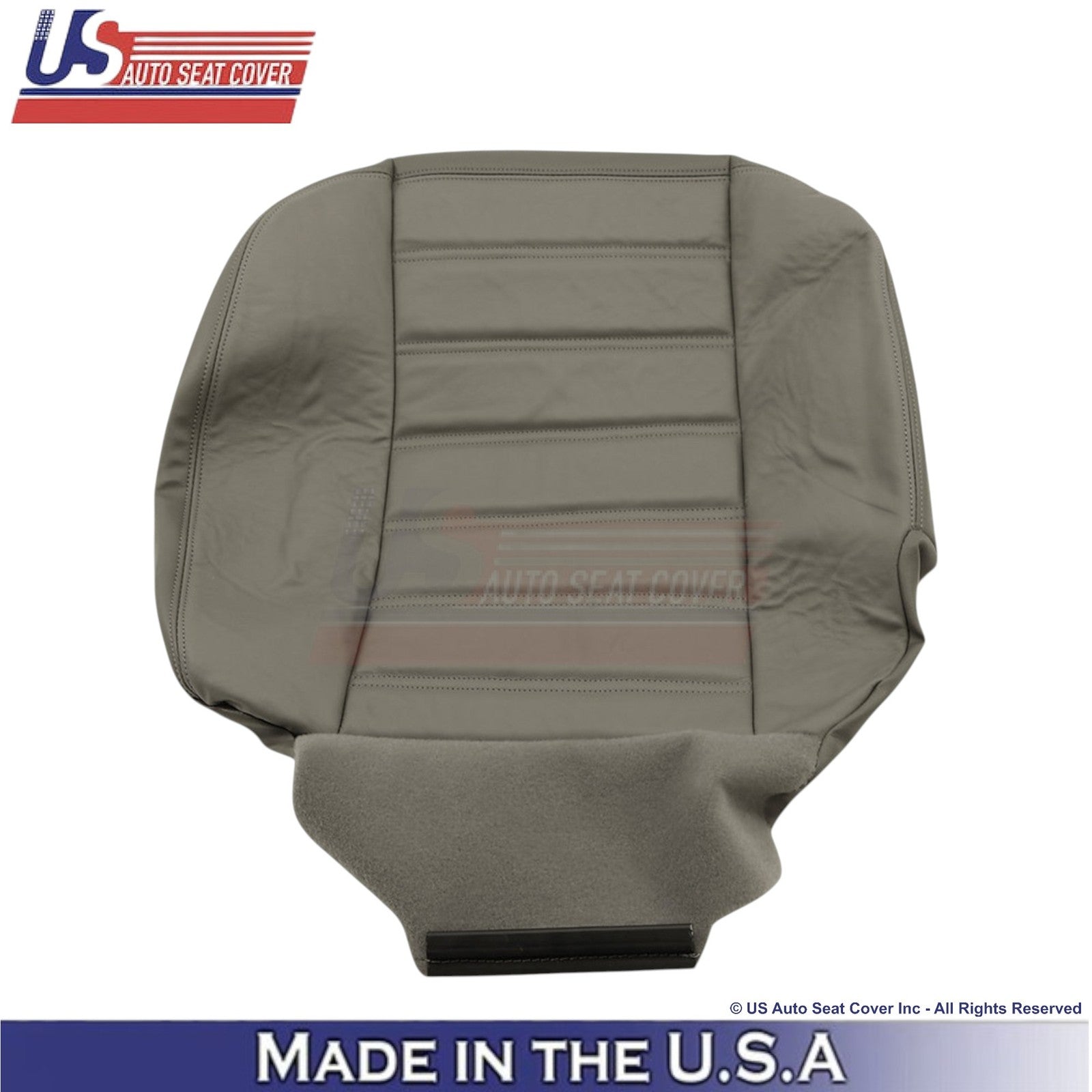 2003-2007 For Hummer H2 Leatherette Passenger Replacement Seat Covers Wheat Gray