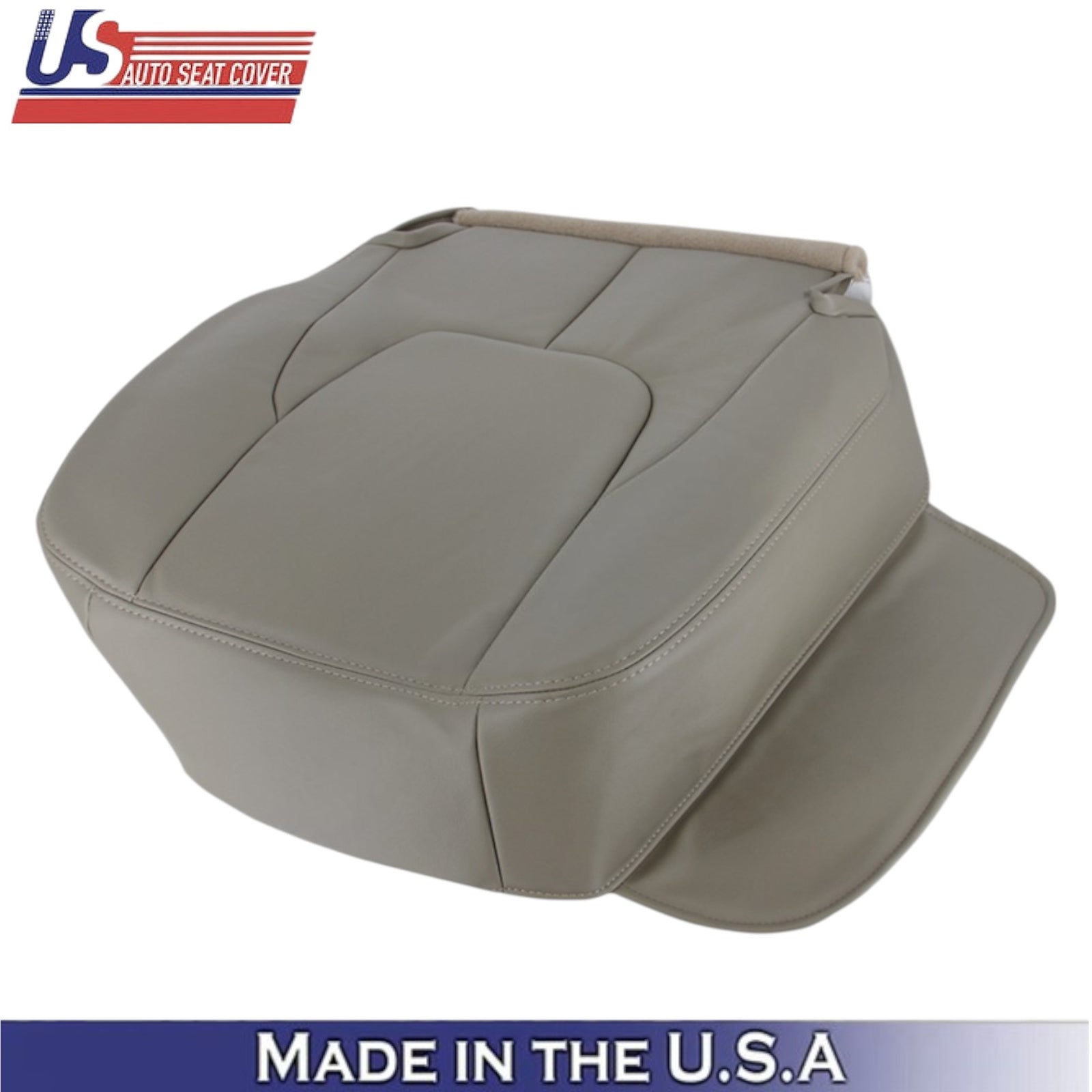 2002-2003 For Dodge Ram 1500 2500 Laramie Leatherette Driver Bottom Cover Taupe