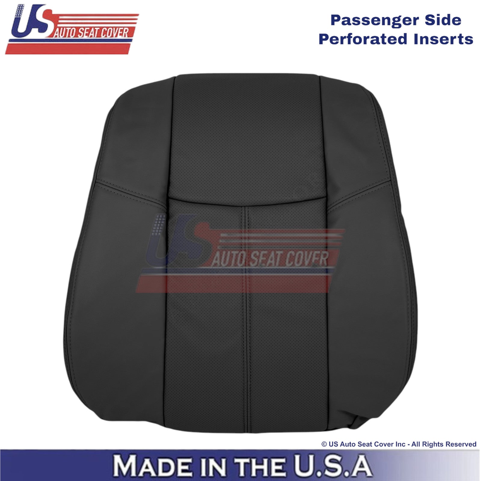 2013-2020 For Nissan Pathfinder Leather Passenger Top Replacement Cover Charcoal