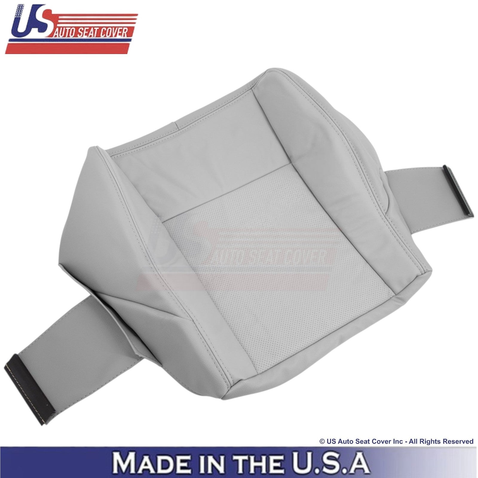 2003-2007 Fits Cadillac CTS Leather Passenger Bottom OEM Replacement Cover Gray