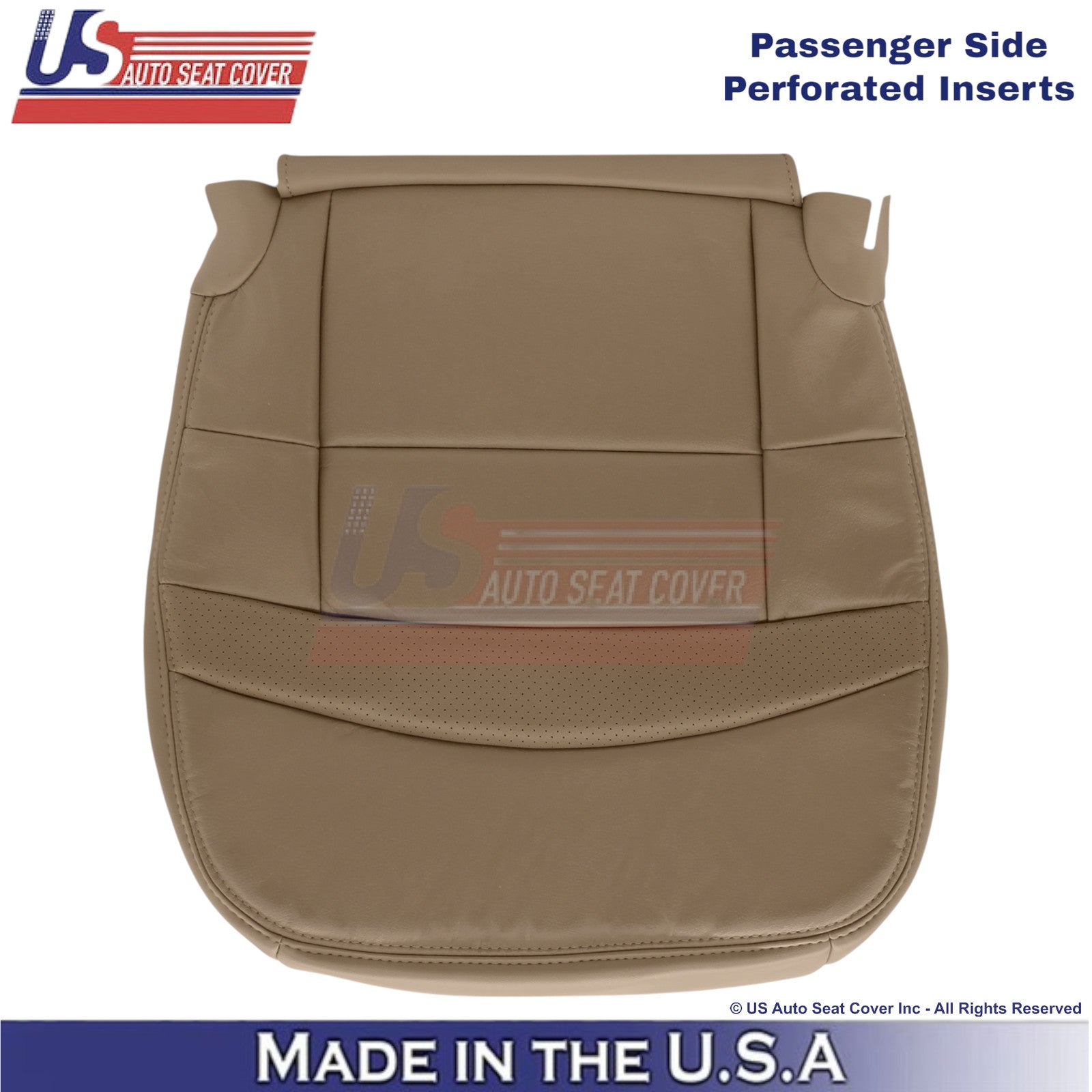 1995-2001 For Ford Explorer Limited Leather Passenger Bottom Cover Prairie Tan