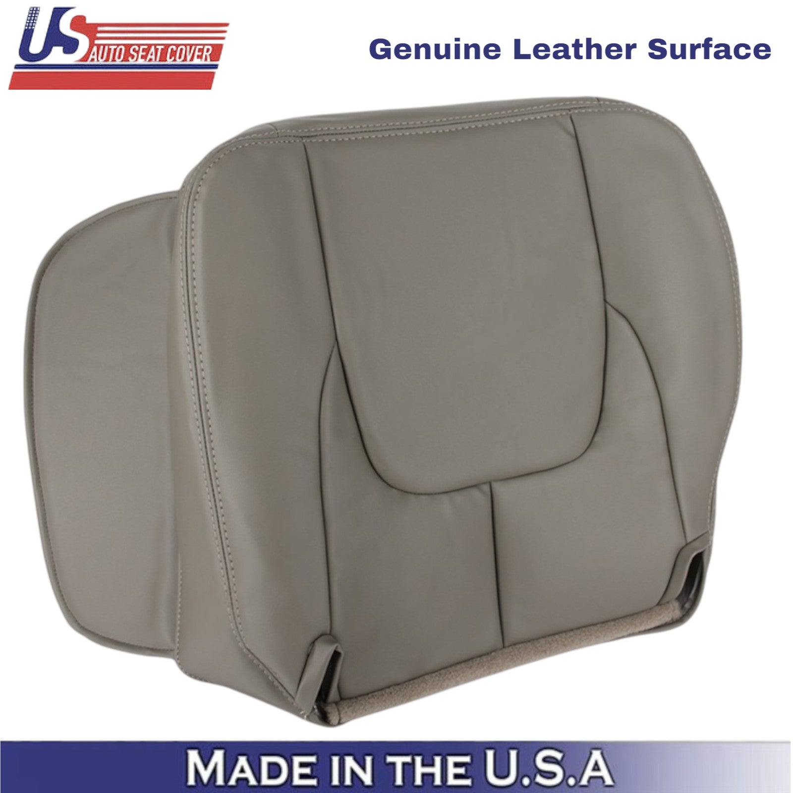 2002-2003 For Dodge Ram 1500 2500 Laramie Leather Passenger Side Covers Taupe