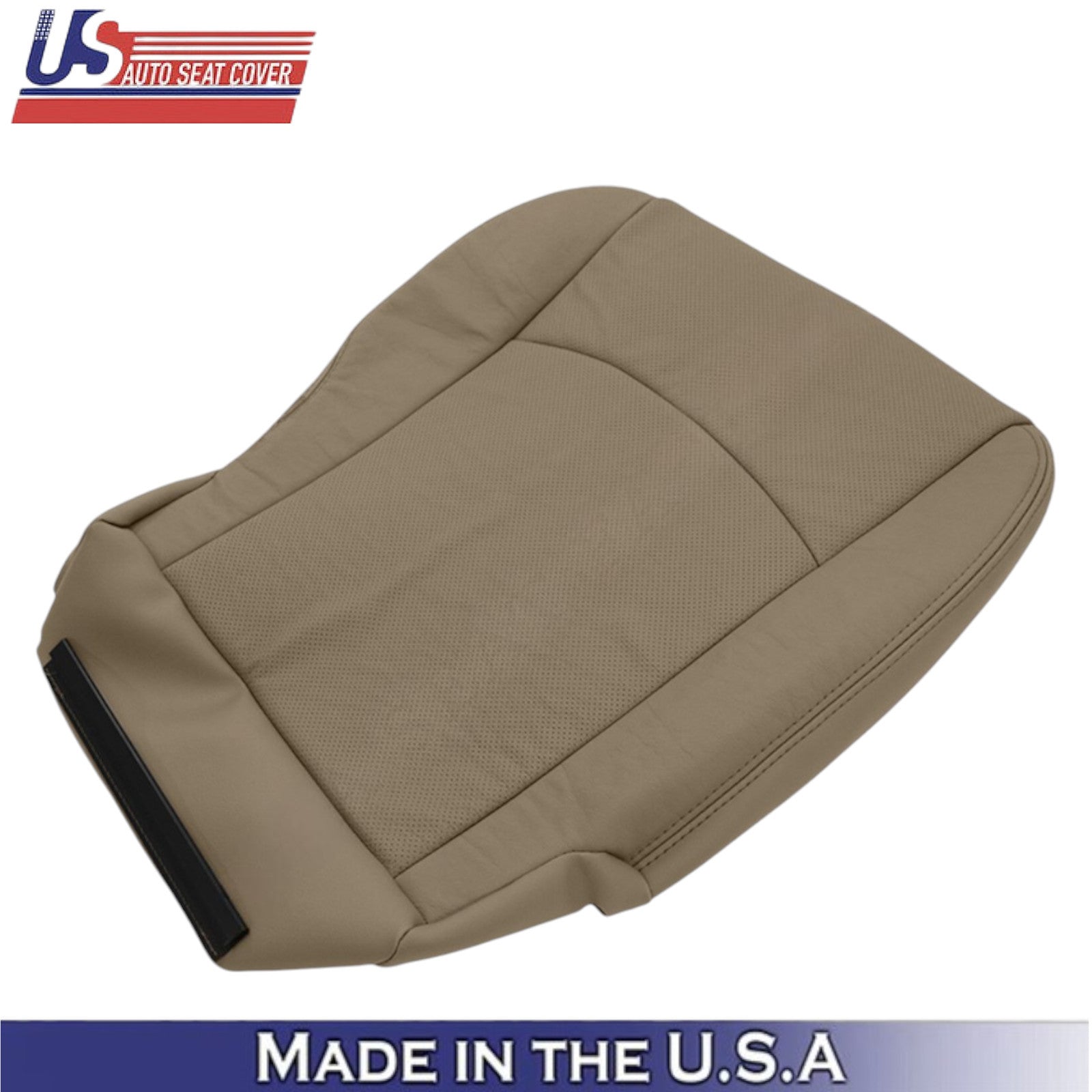 2009-2012 For Dodge Ram 1500 2500 Laramie Genuine Leather Driver Side Covers Tan