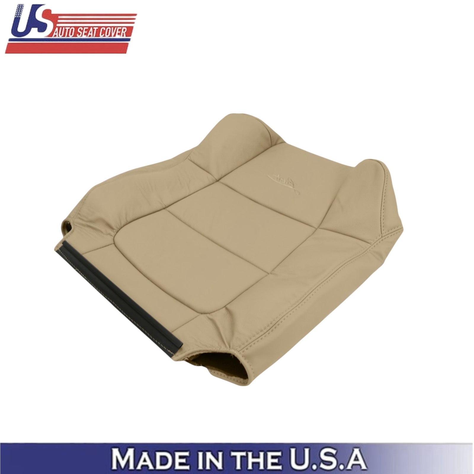 2001 to 2003 for Ford F150 Lariat leather Driver Top and Bottom Parchment Tan