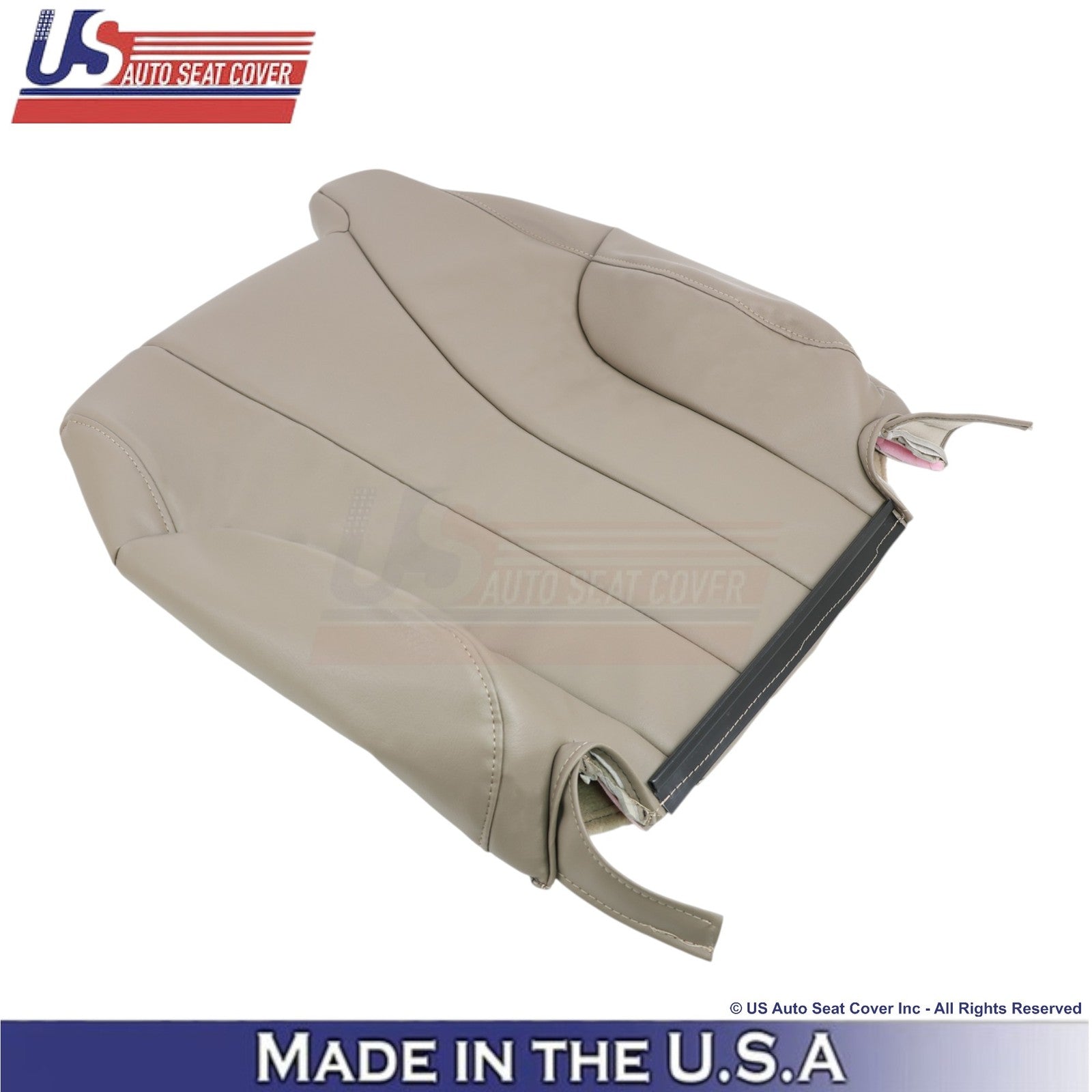 2001-2002 For Chevy Silverado W/T Leatherette Passenger Side Covers Med. Neutral