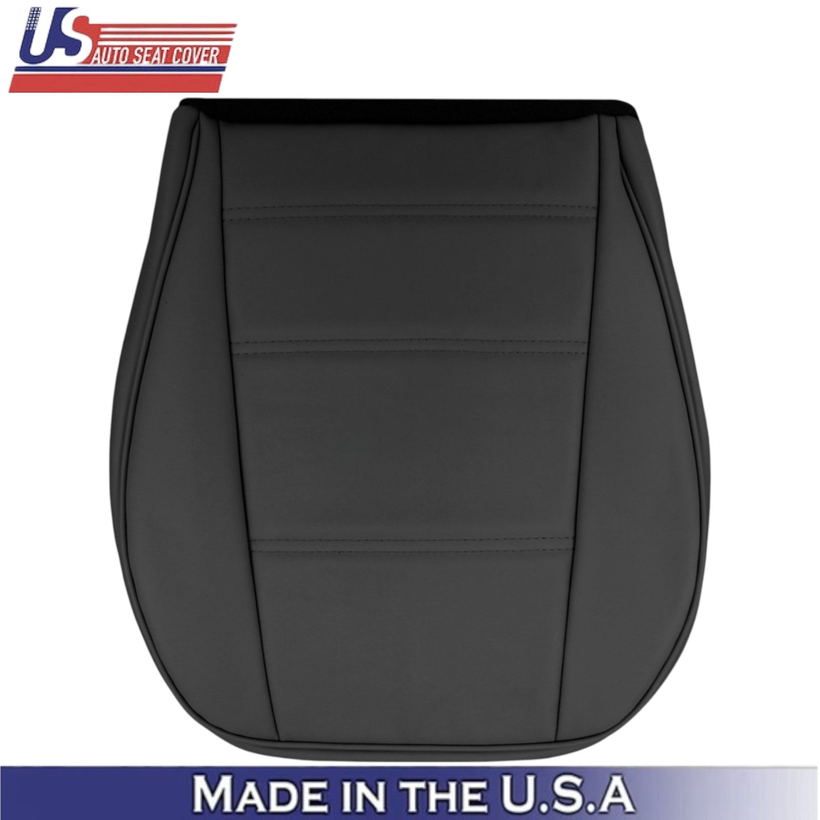 1999-2004 For Ford Mustang V6 Leatherette Front Bottom Seat Covers Dark Charcoal