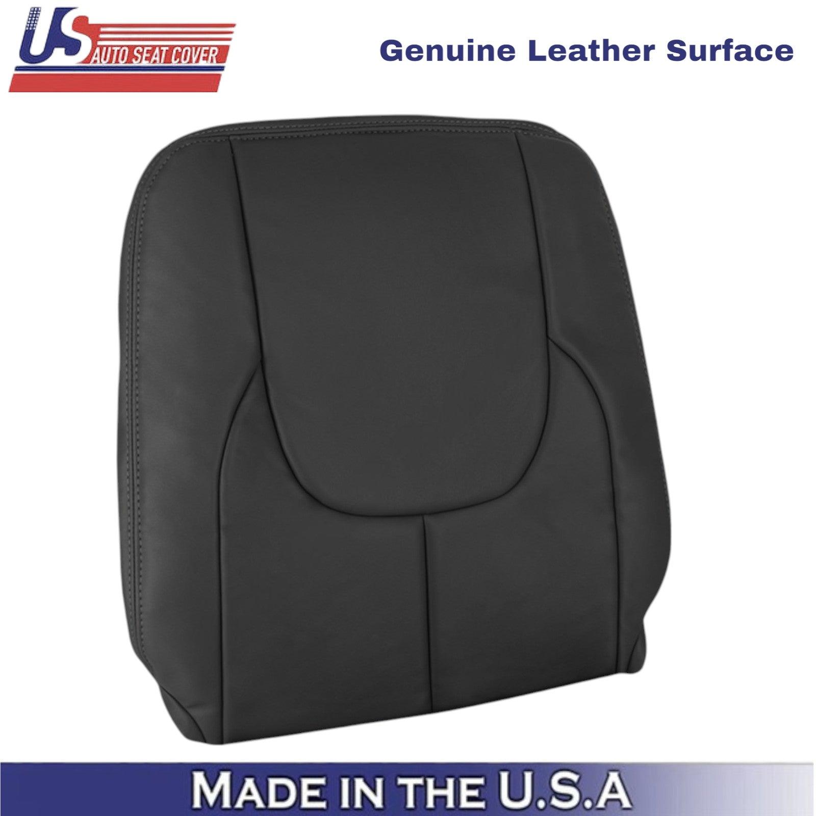 2002-2003 For Dodge Ram 1500 2500 Laramie Leather Front Top Covers Dark Slate