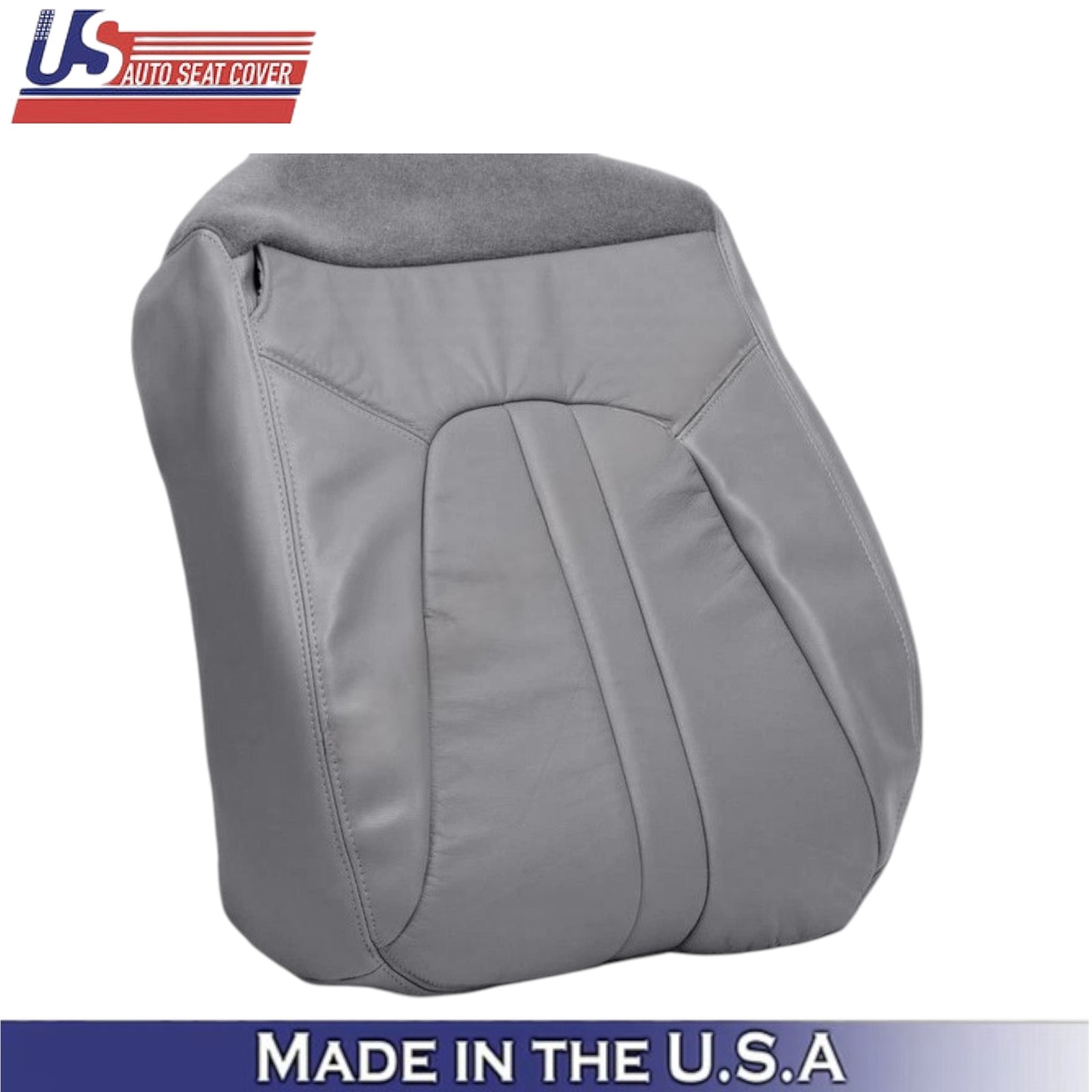 1997-02 For Ford Expedition Eddie Bauer Leatherette Front Bottom Covers Graphite