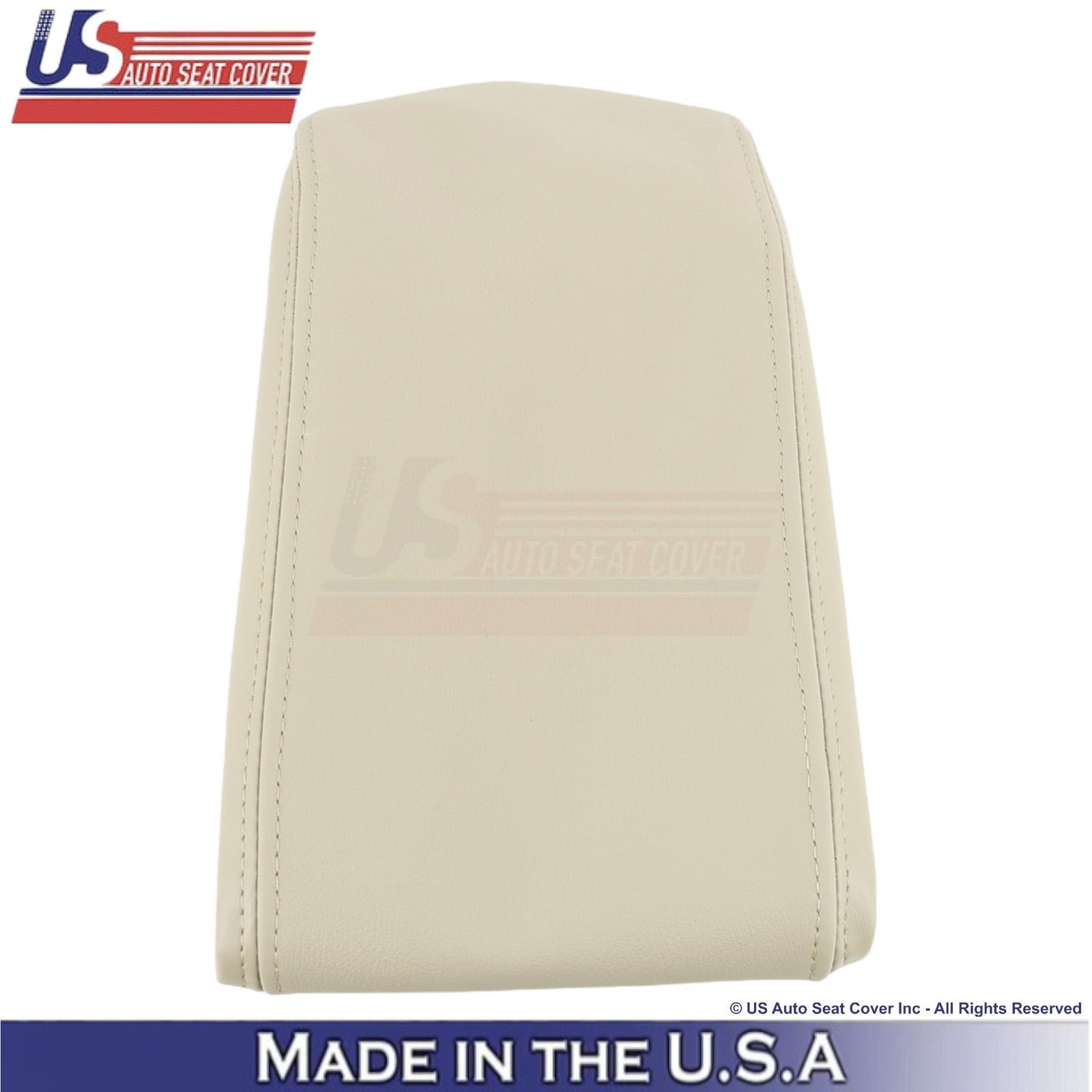 2004-2008 For Toyota Camry Solara Genuine Leather Center Console Lid Cover Ivory